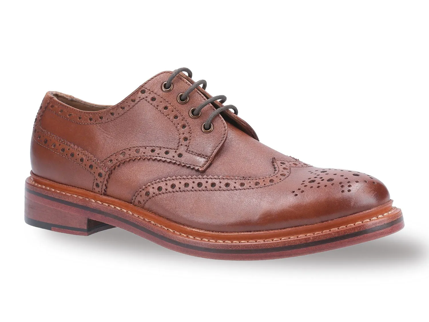 Cotswold Quenington All Leder Brogue Schuh Cotswold Schuhe