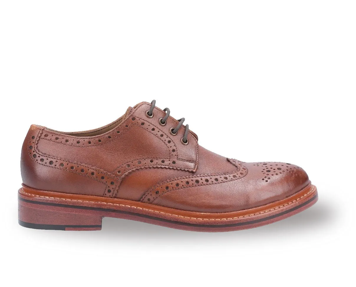 Cotswold Quenington All Leder Brogue Schuh Cotswold Schuhe