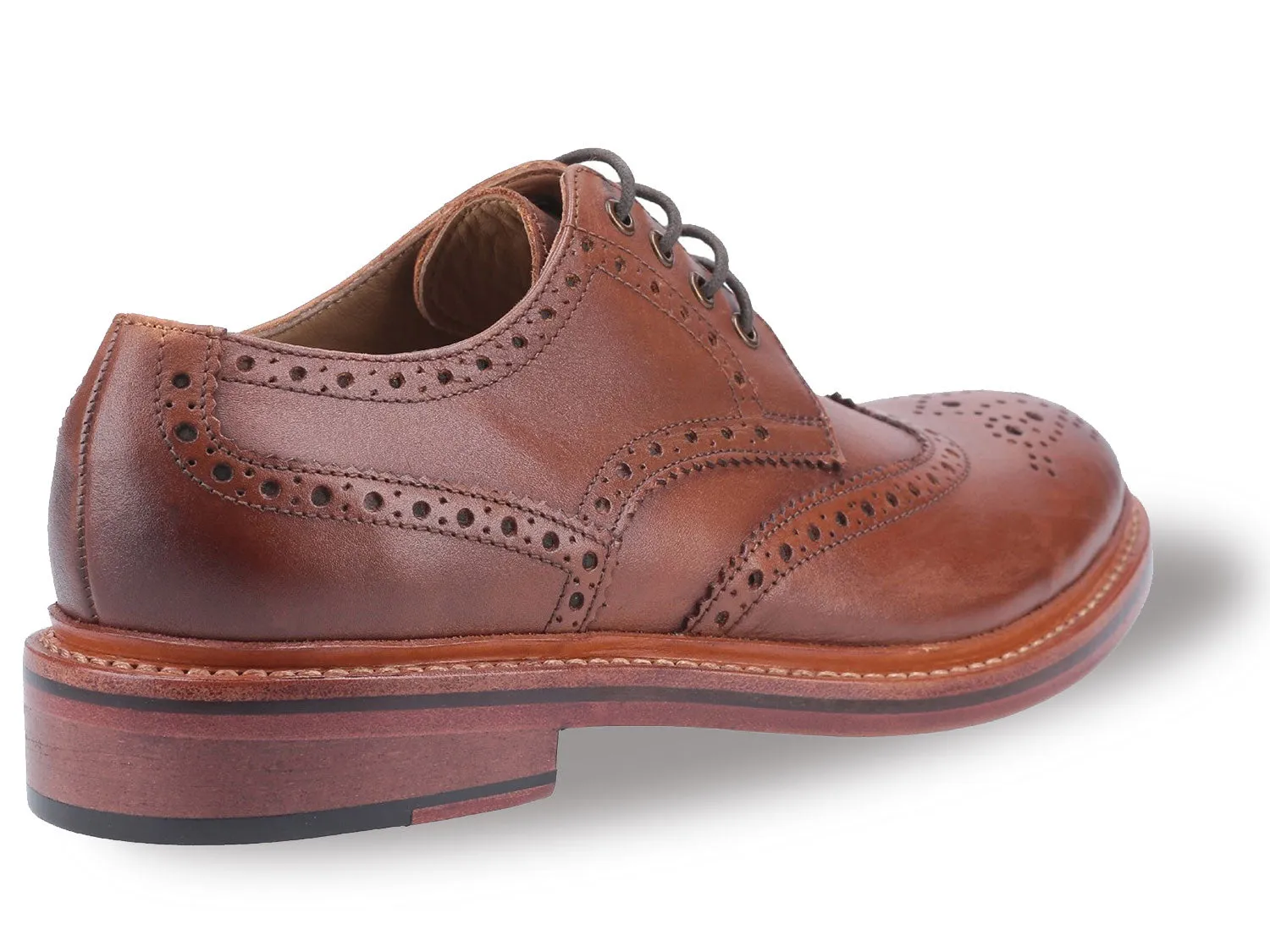 Cotswold Quenington All Leder Brogue Schuh Cotswold Schuhe