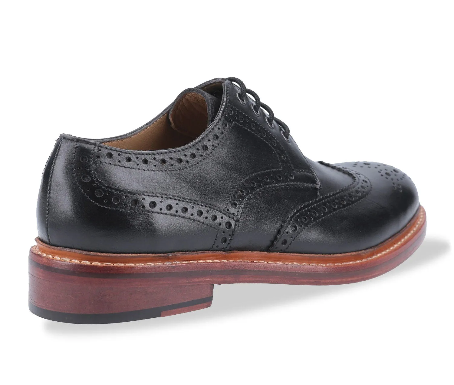 Cotswold Quenington All Leder Brogue Schuh Cotswold Schuhe
