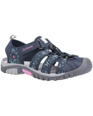 Cotswold Damen Sandhurst Riemchensandalen mit Klettverschluss Cotswold Schuhe