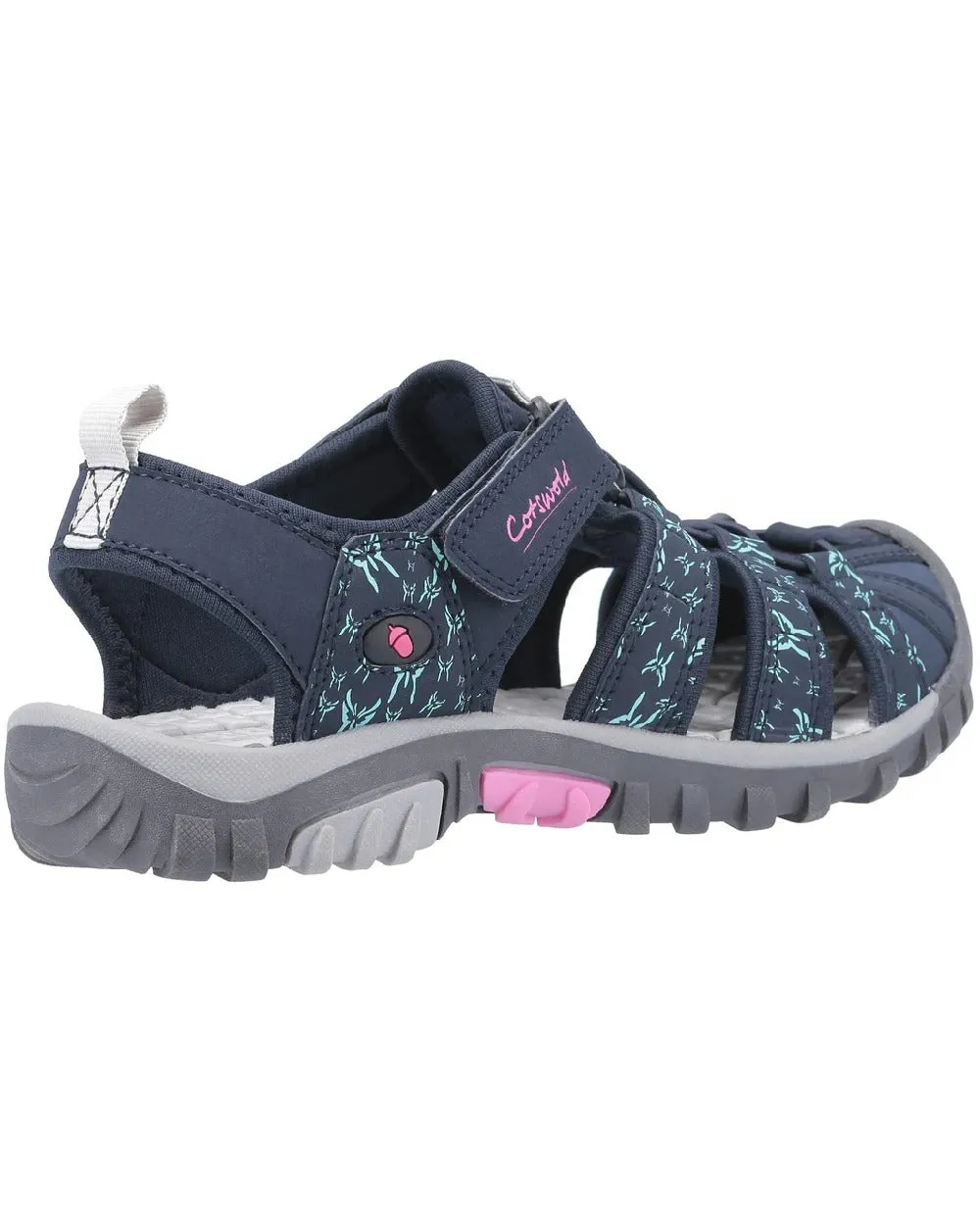 Cotswold Damen Sandhurst Riemchensandalen mit Klettverschluss Cotswold Schuhe