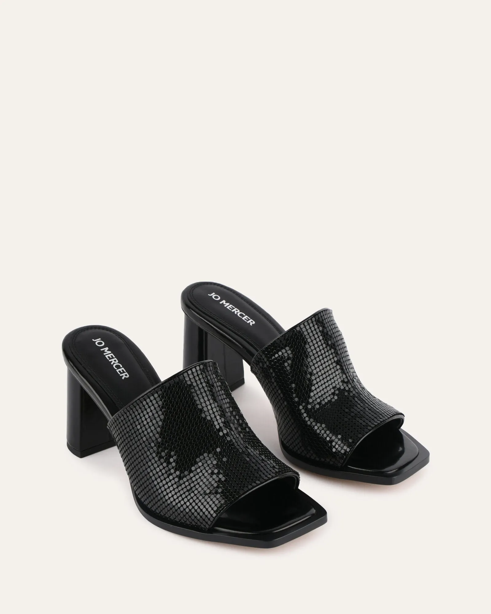 CUPID HIGH HEEL SANDALEN SCHWARZ