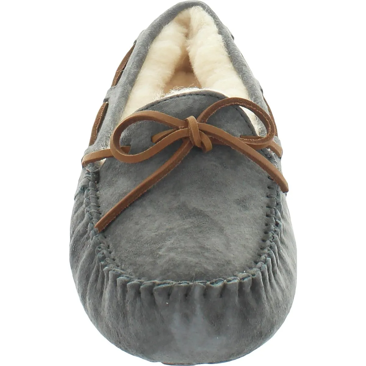 Dakota Damen Wildleder Schaffell gefütterte Mokassin Hausschuhe Hey Dude Schuhe