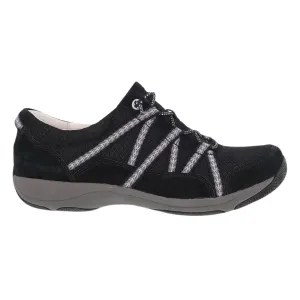 Dansko Damen Harlyn Schuhe in Schwarz Wildleder