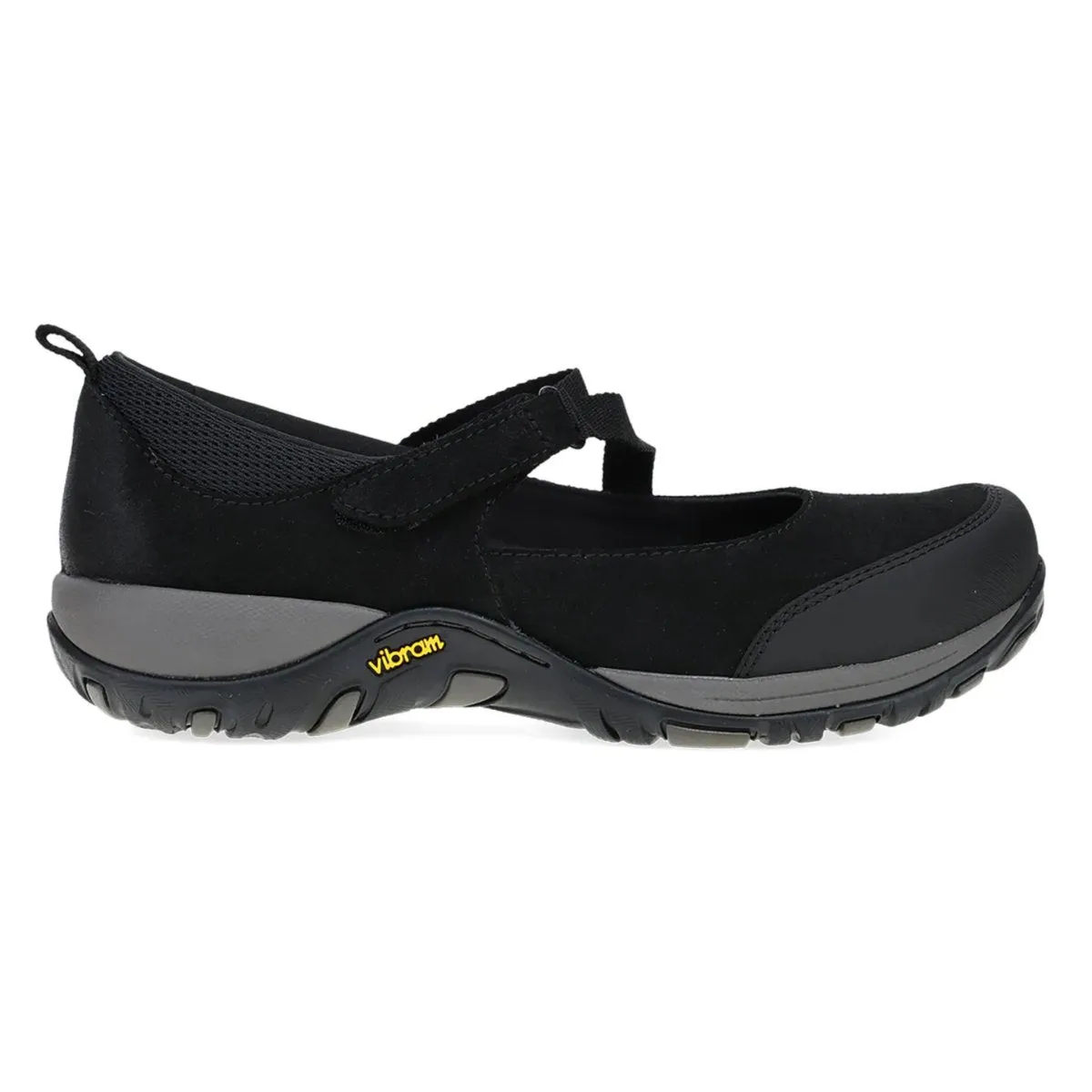 Dansko Damen Primrose Black Gebürstetes Wildleder Mary Jane Dansko Schuhe