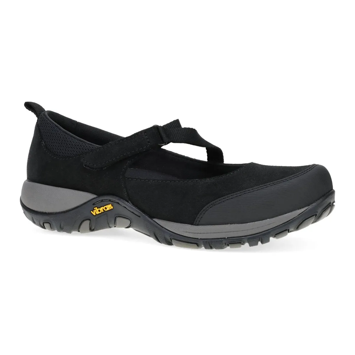 Dansko Damen Primrose Black Gebürstetes Wildleder Mary Jane Dansko Schuhe