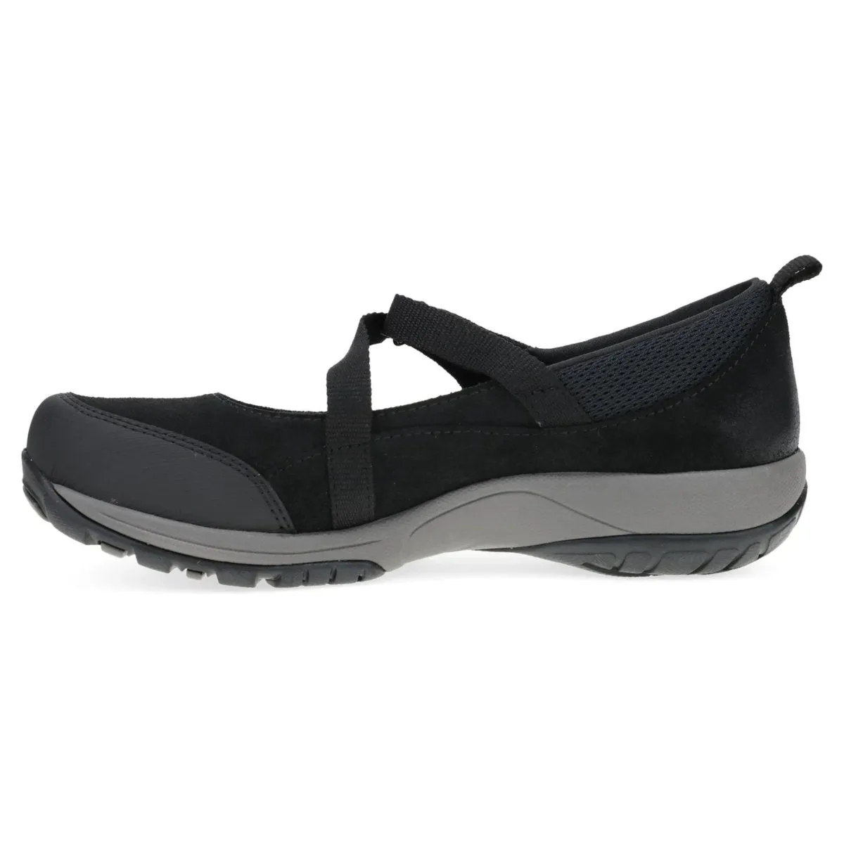 Dansko Damen Primrose Black Gebürstetes Wildleder Mary Jane Dansko Schuhe