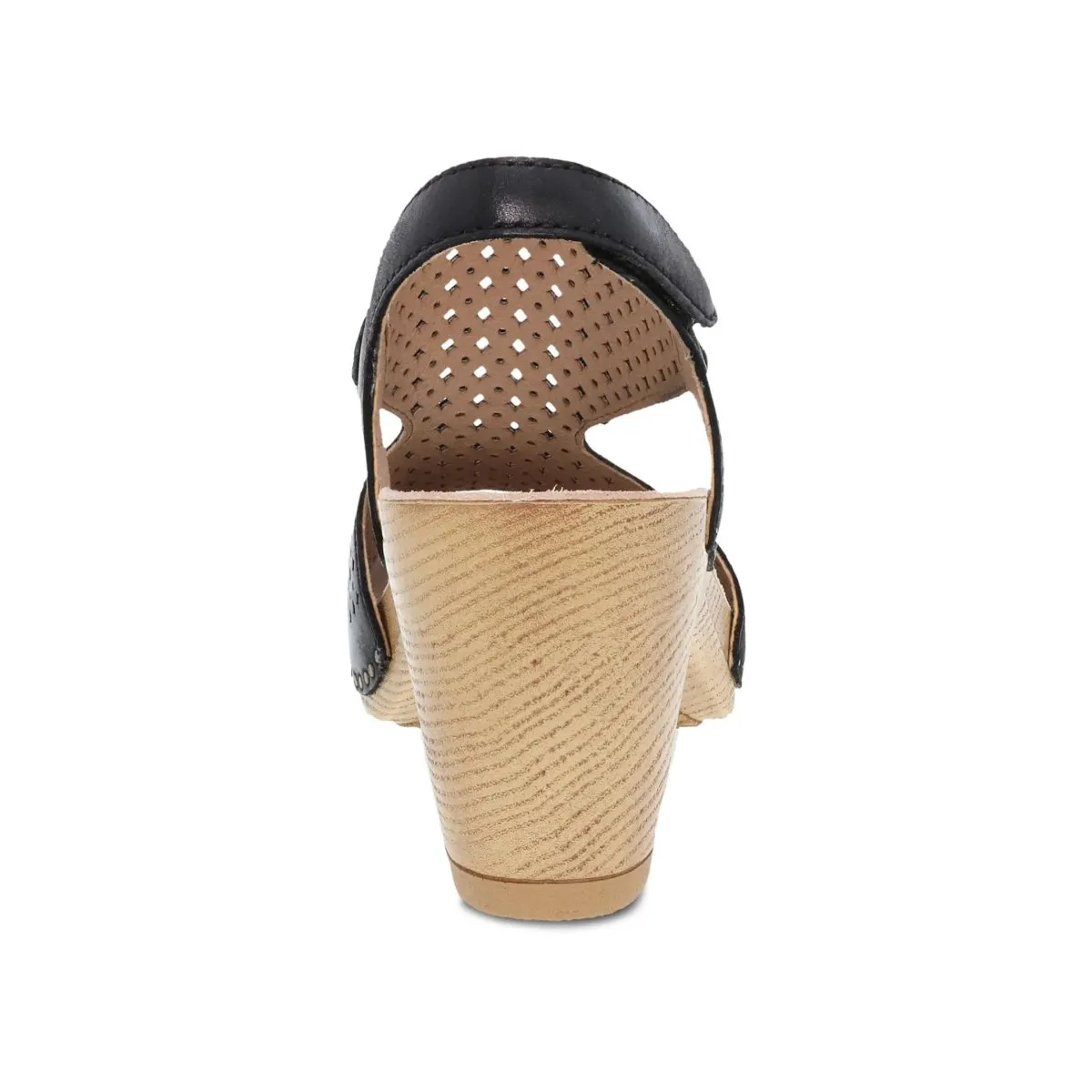 Dansko Damen Teagan Schwarz Gebürstetes Nappa-Leder