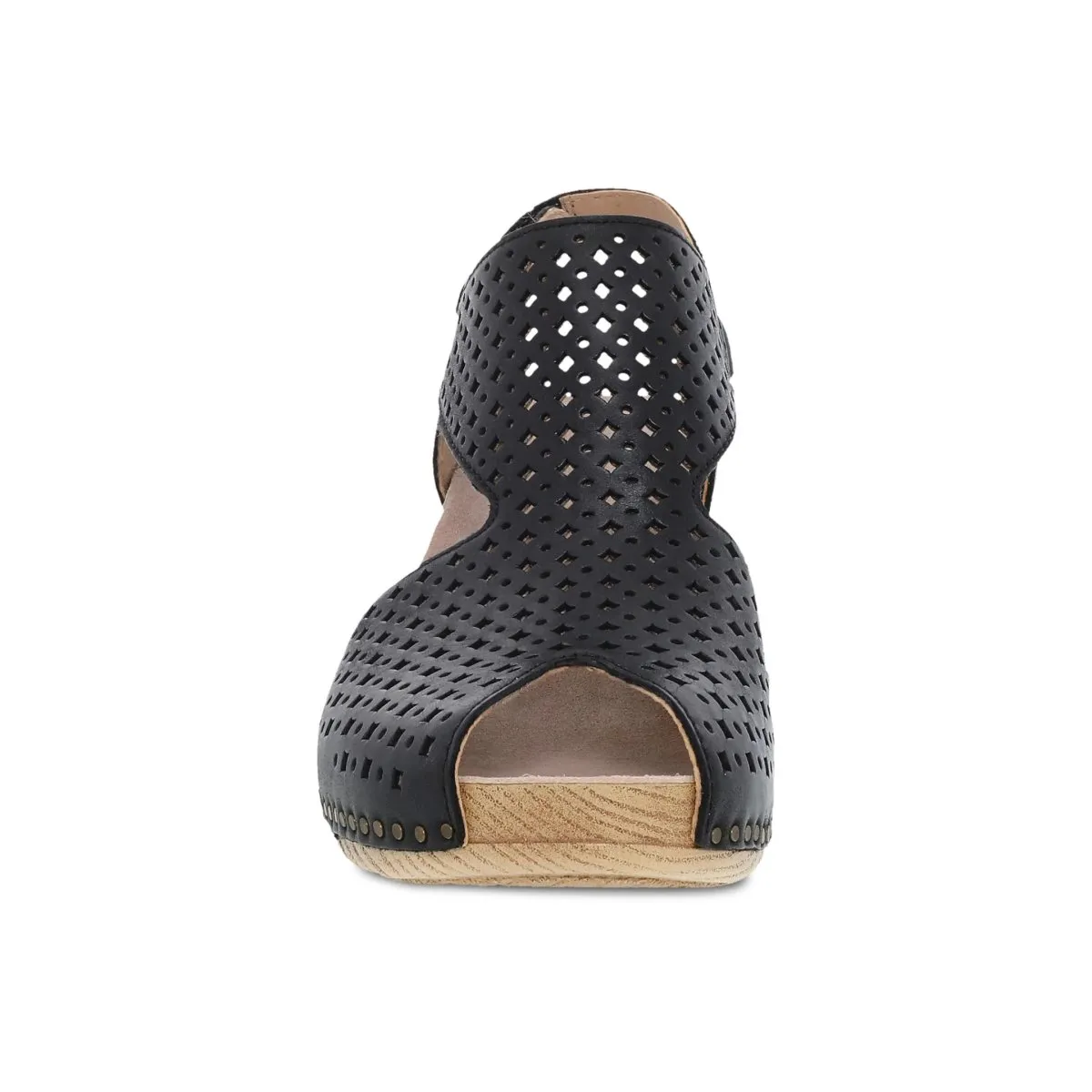 Dansko Damen Teagan Schwarz Gebürstetes Nappa-Leder