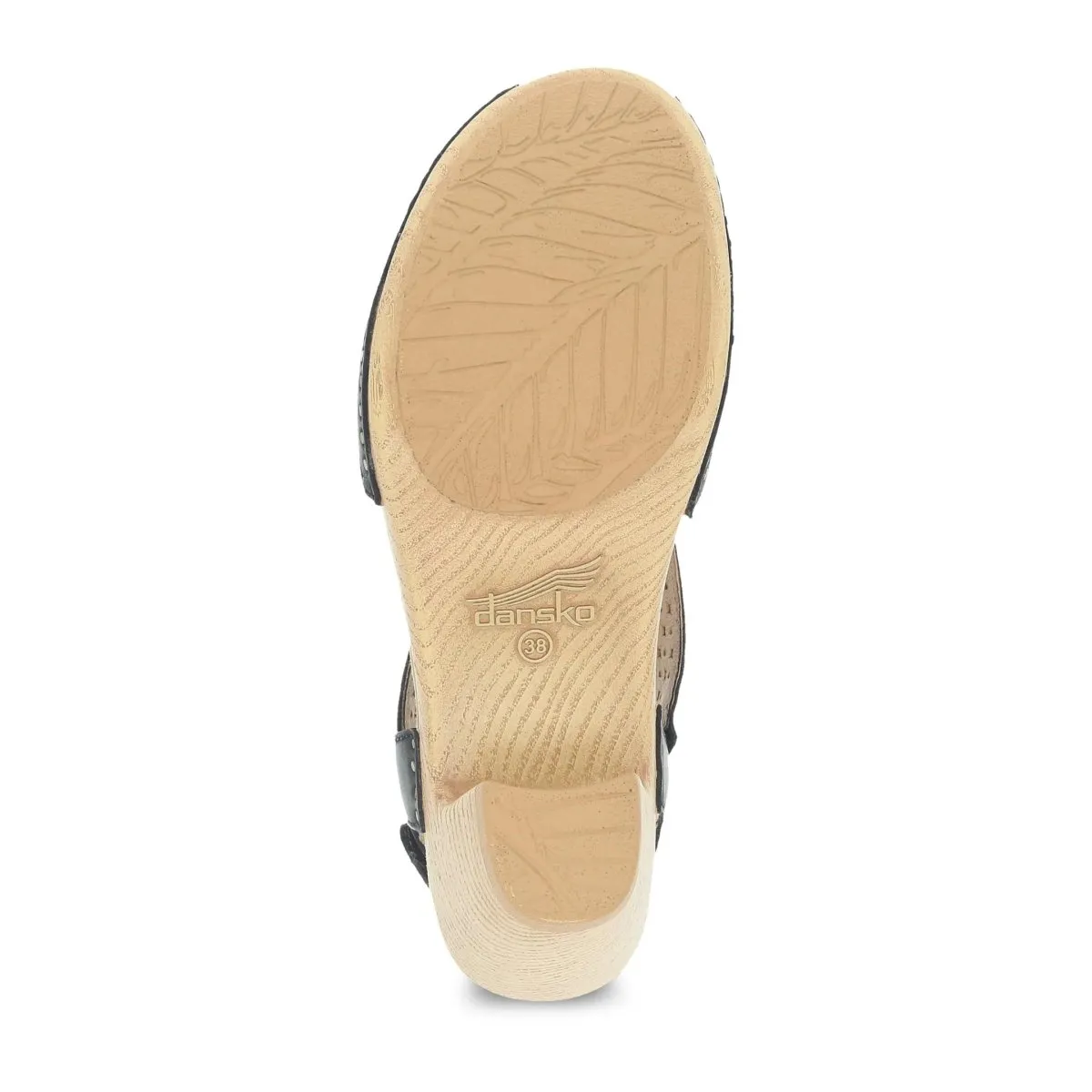 Dansko Damen Teagan Schwarz Gebürstetes Nappa-Leder