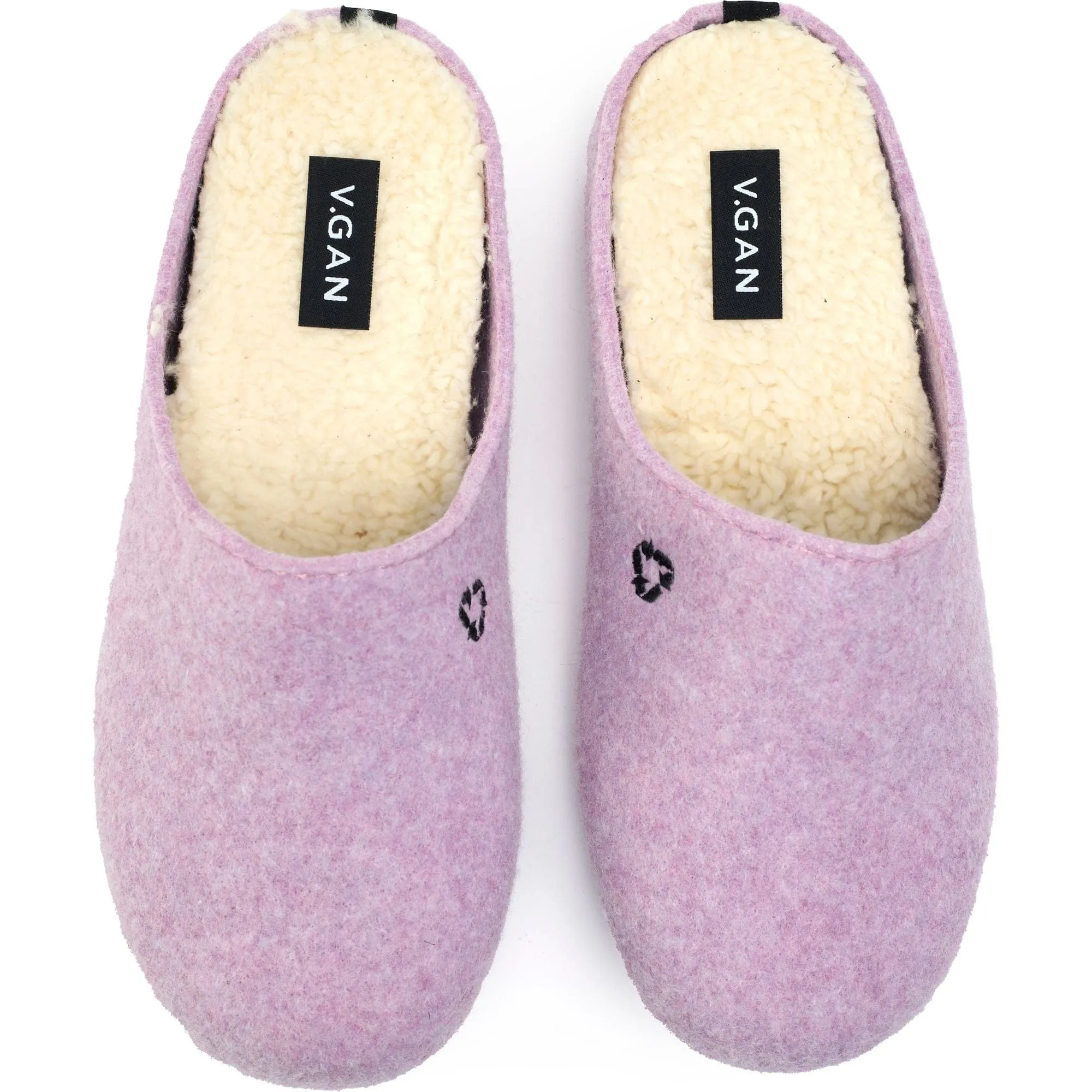 Damen Vegane Mule Hausschuhe | Rosa