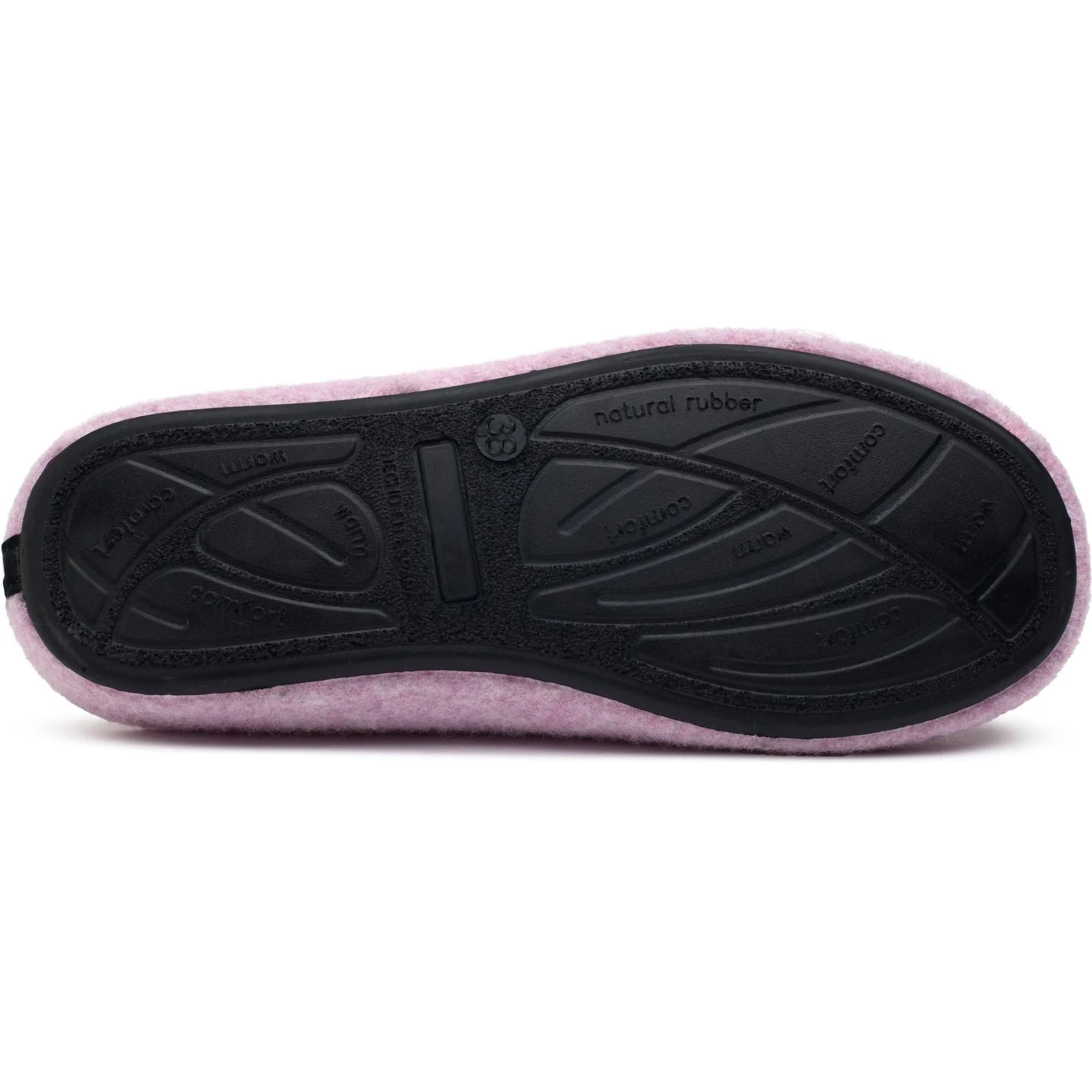 Damen Vegane Mule Hausschuhe | Rosa