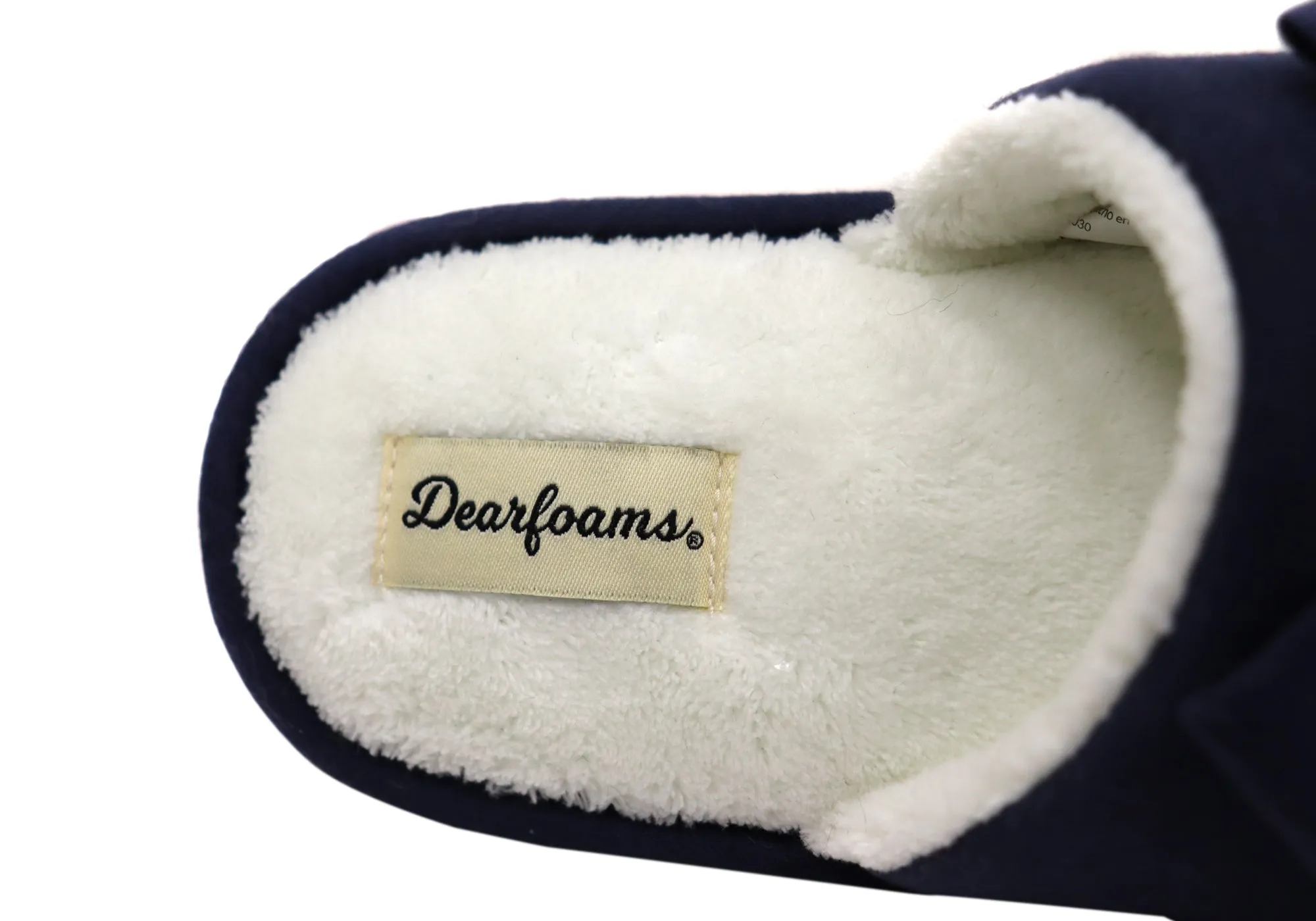 Dearfoams Damen Bequeme Lydia Schlafanzug-Pantoffeln Mit Schleife Dearfoams Schuhe