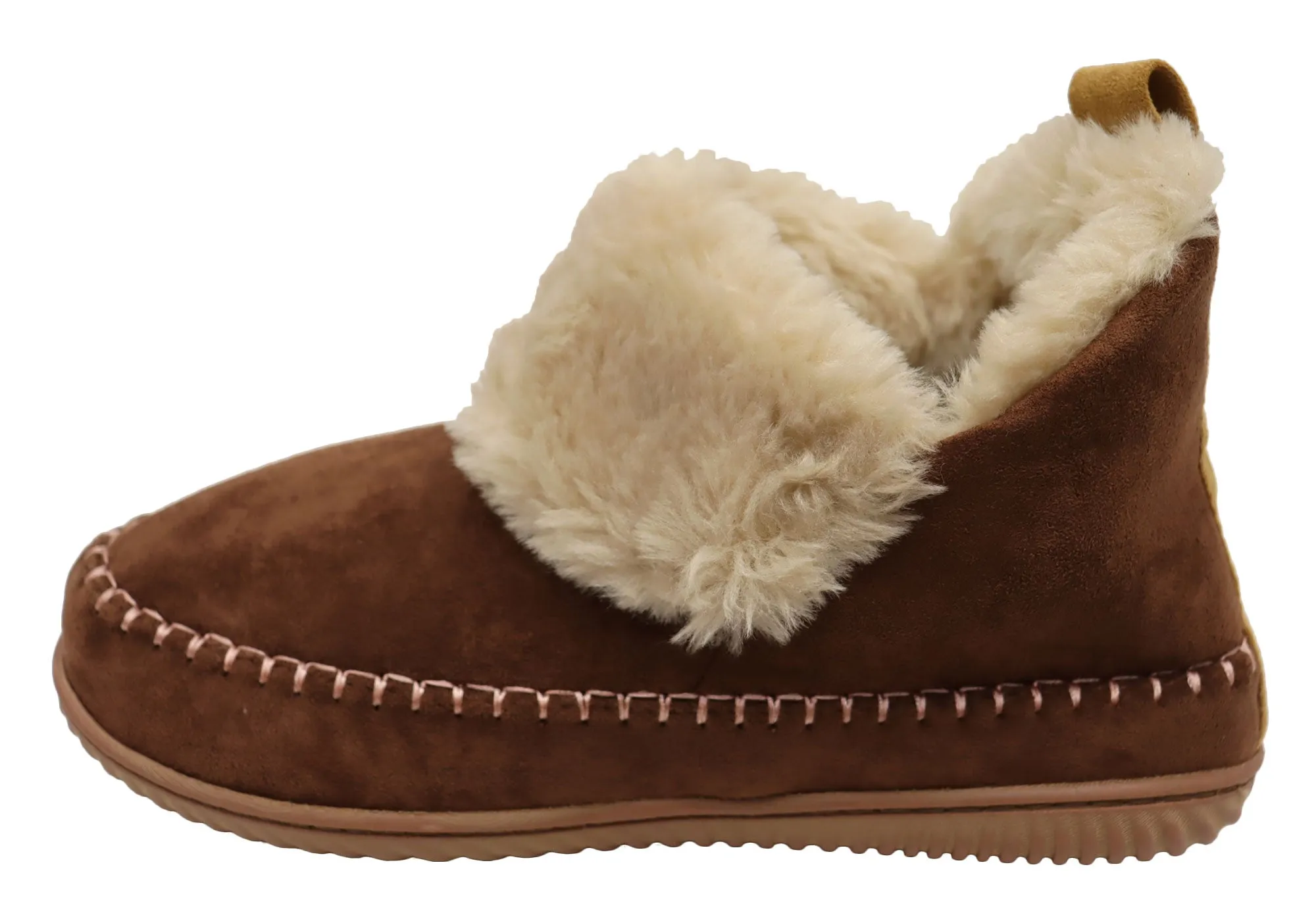 Dearfoams Damen Bequeme Moritz Bootie Hausschuhe Dearfoams Schuhe