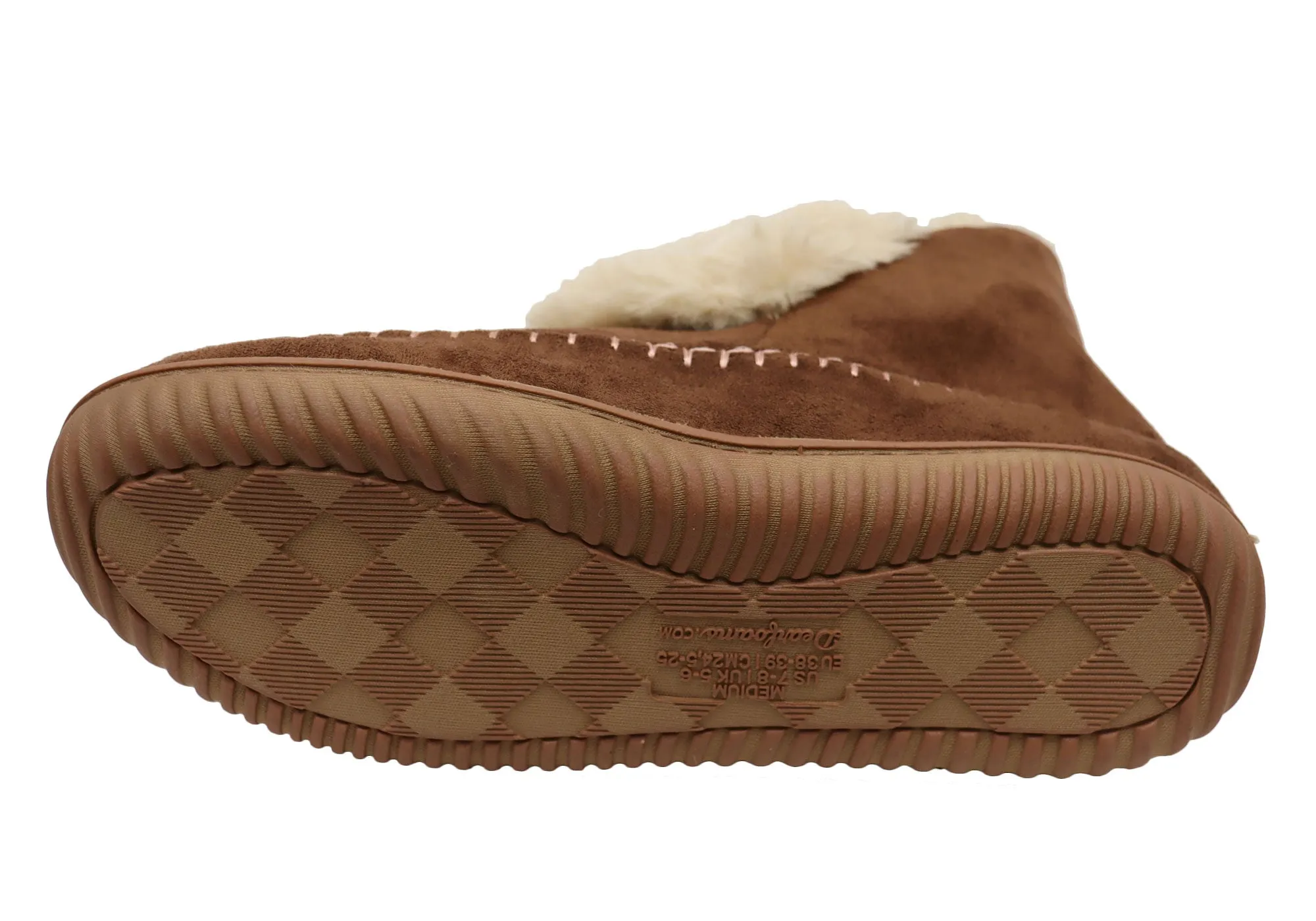 Dearfoams Damen Bequeme Moritz Bootie Hausschuhe Dearfoams Schuhe