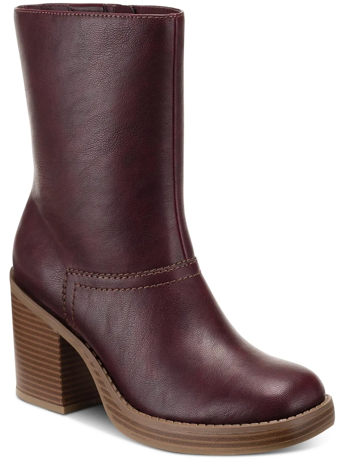 Denverr Damen Kunstleder Prägestiefeletten Ecco Schuhe