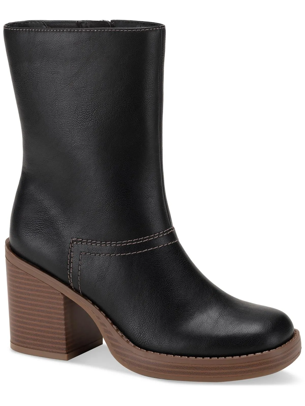 Denverr Damen Kunstleder Prägestiefeletten Ecco Schuhe