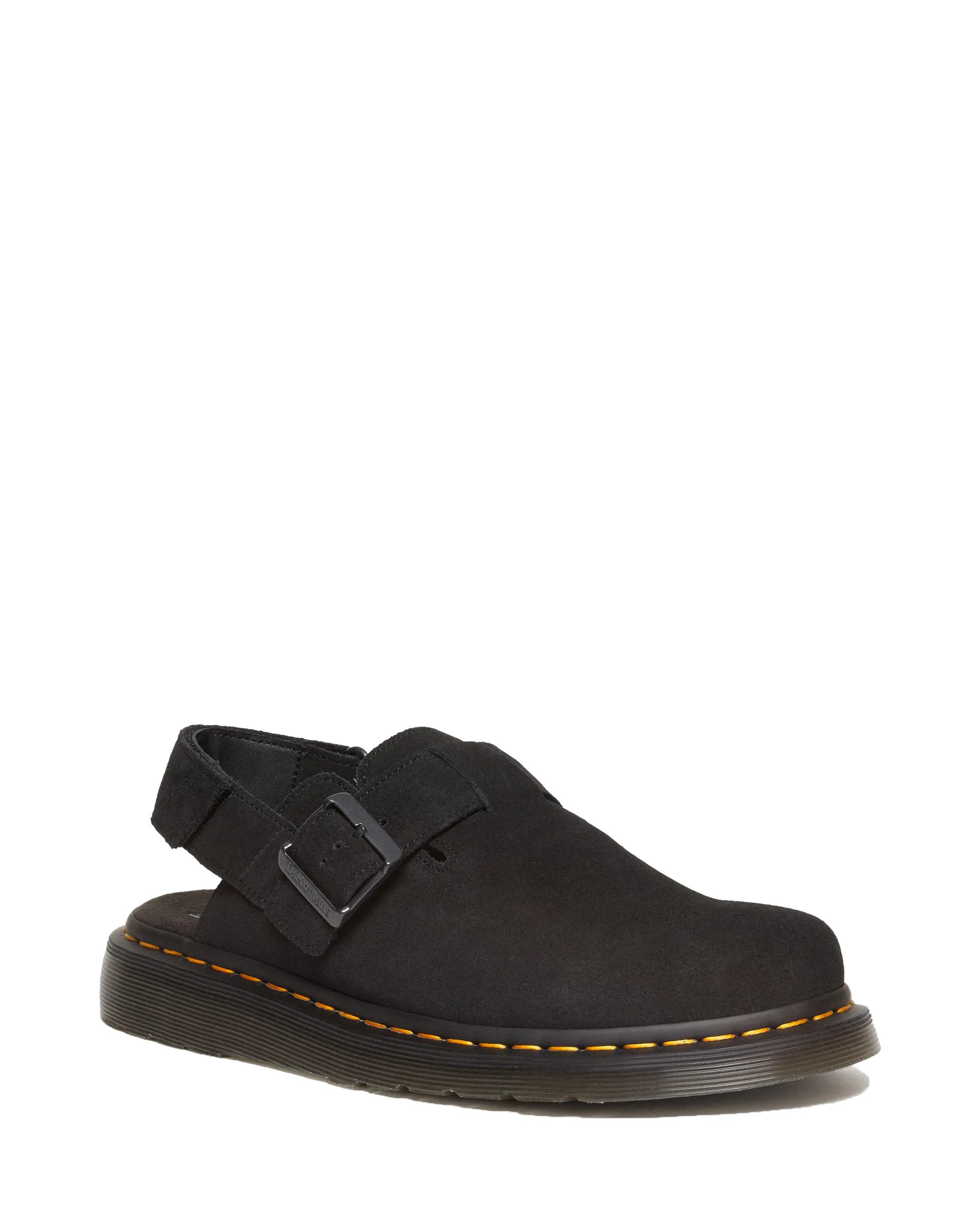 Dr. Martens Schuhe Jorge II Wildleder Pantoffeln in Schwarz Wildleder