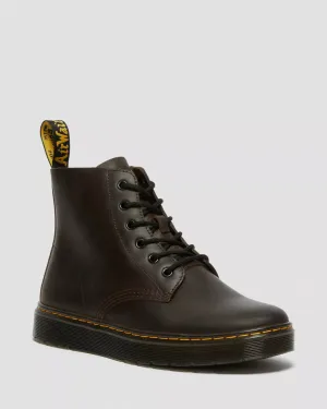 Dr. Martens Schuhe Thurston Chukka Crazy Horse Stiefel in Dunkelbraun