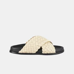 Evelyn Fußbett Off White