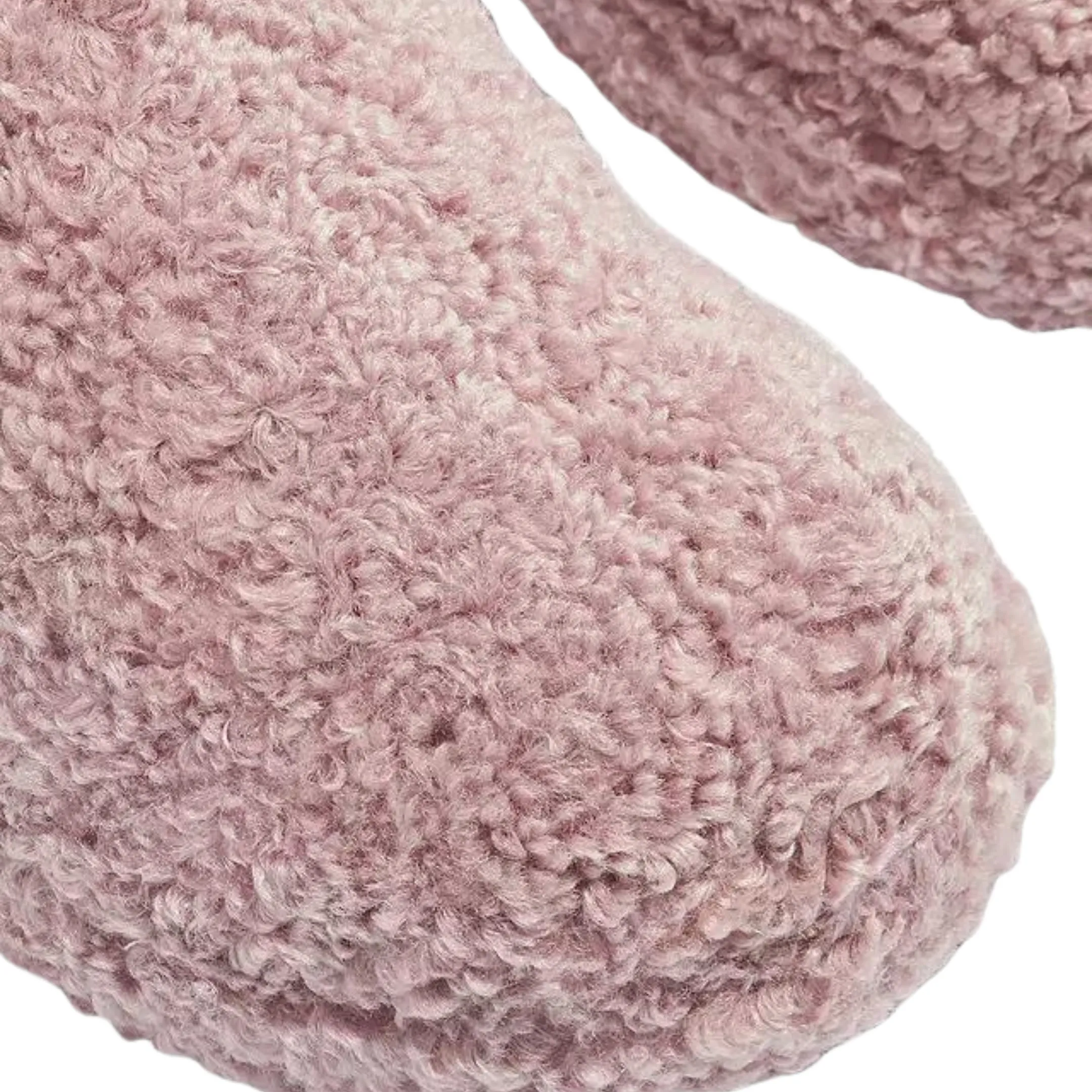 FitFlop Damen iQushion D-Luxe Teddy Staubrosa