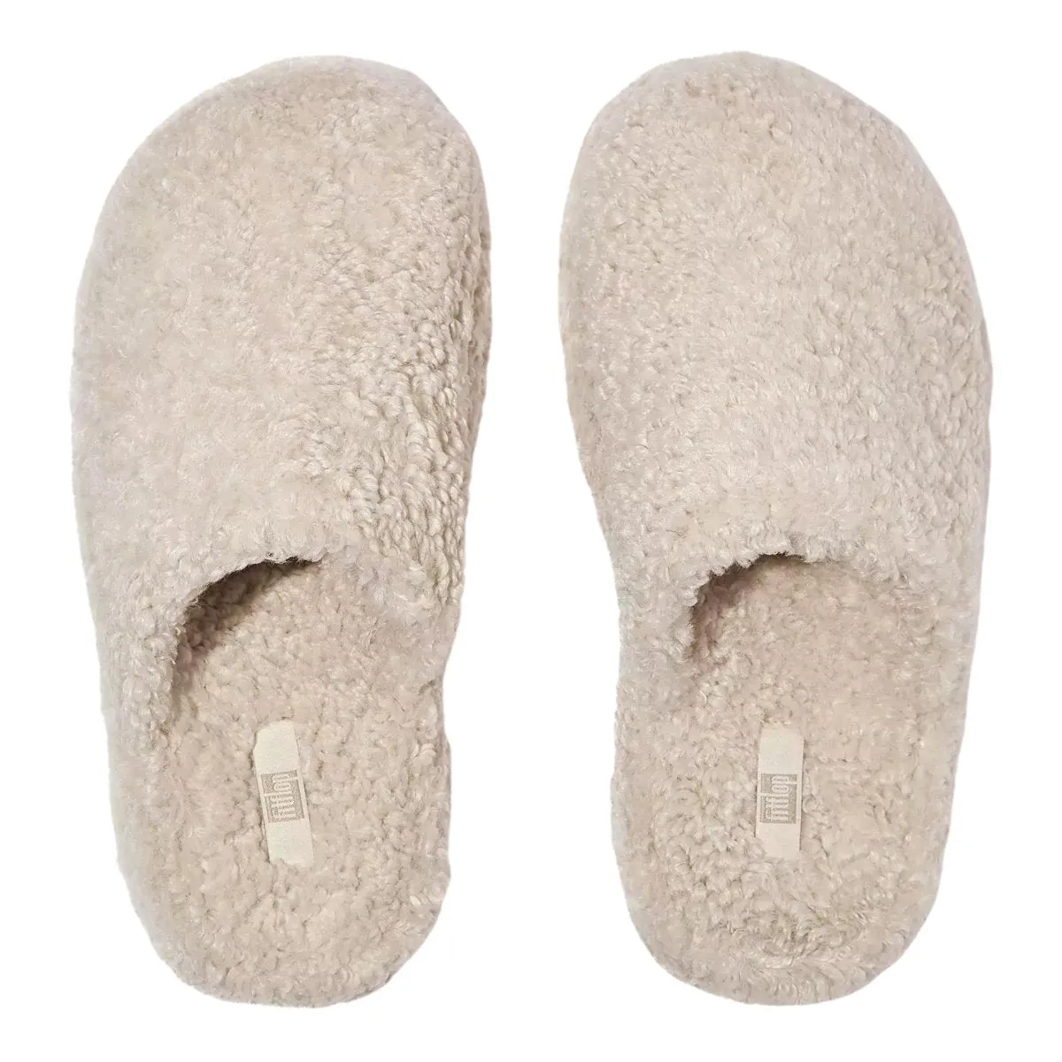FitFlop Damen iQushion D-Luxe Teddy Milch-Eis