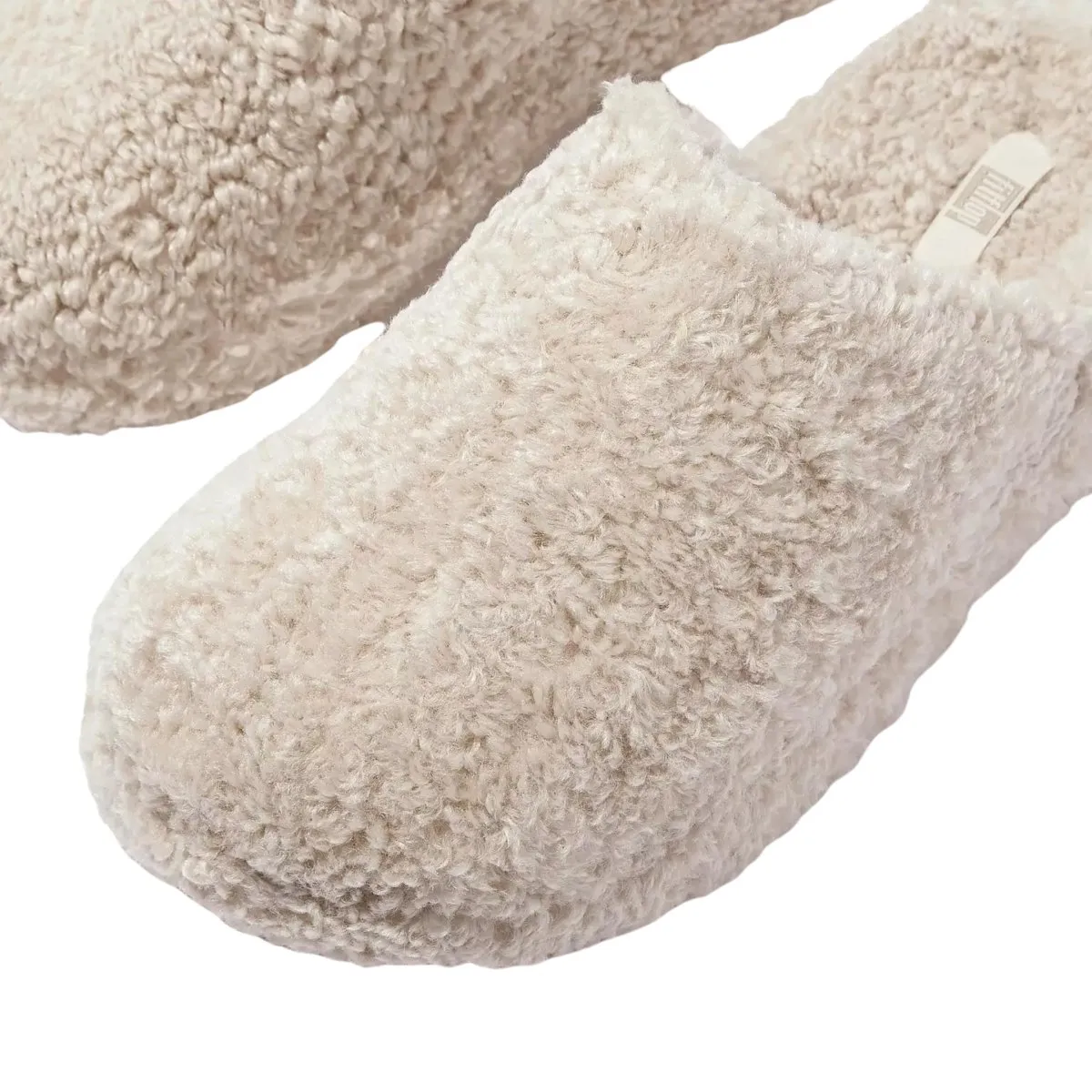 FitFlop Damen iQushion D-Luxe Teddy Milch-Eis