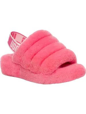 Fluff Yeah Damen Shearling Slingback Slide Hausschuhe Hey Dude Schuhe