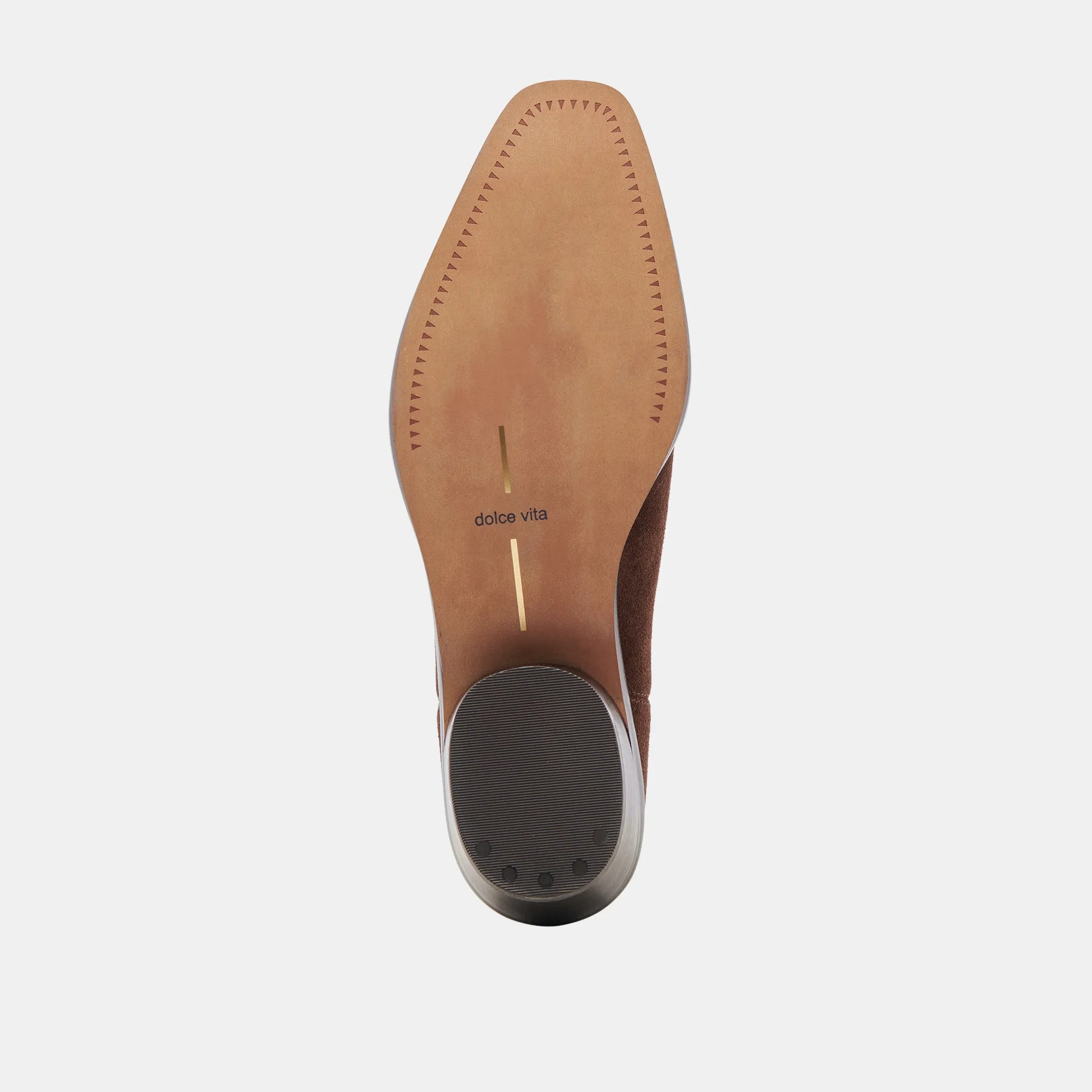 FOSTER STIEFELETTEN DK BRAUN WILDLEDER