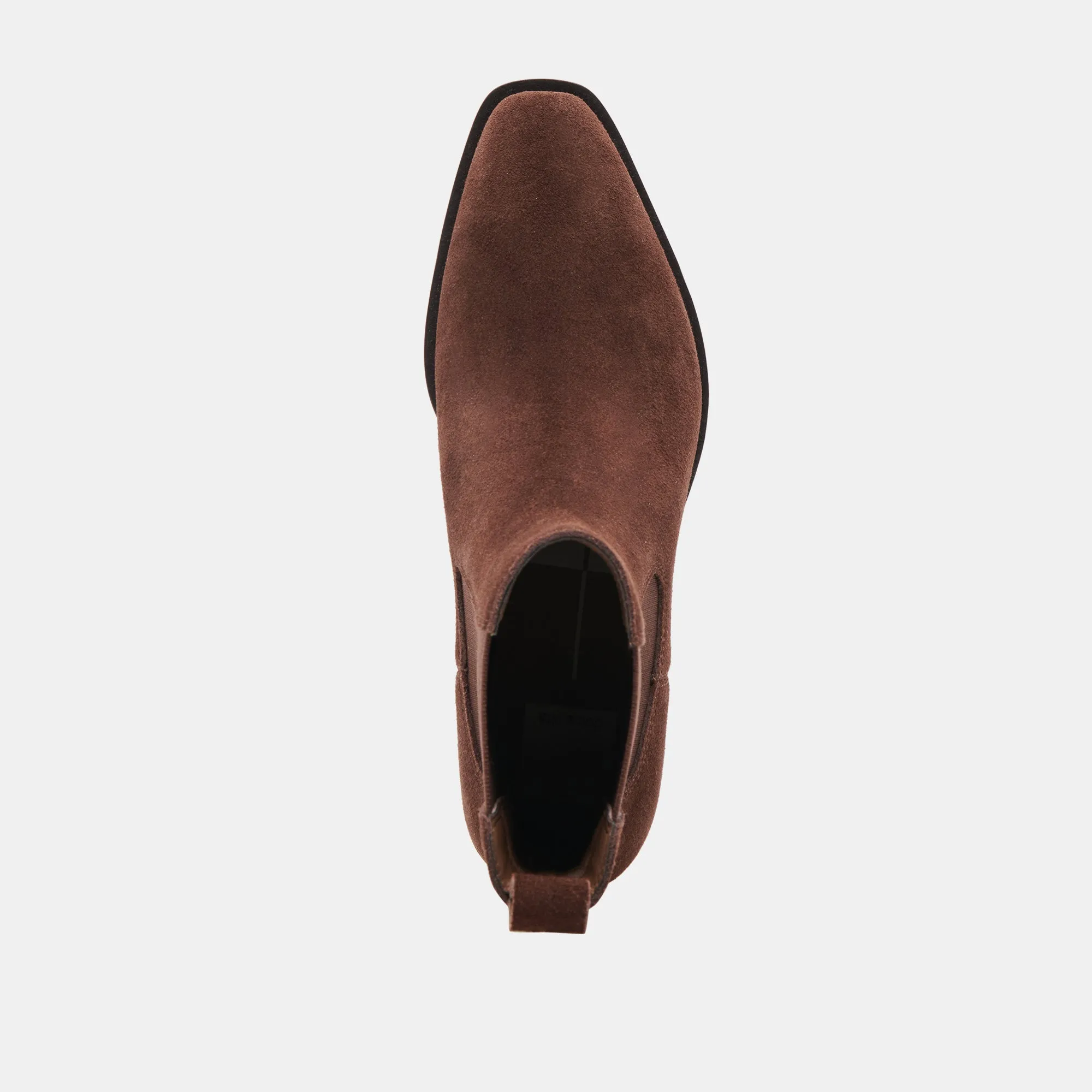 FOSTER STIEFELETTEN DK BRAUN WILDLEDER