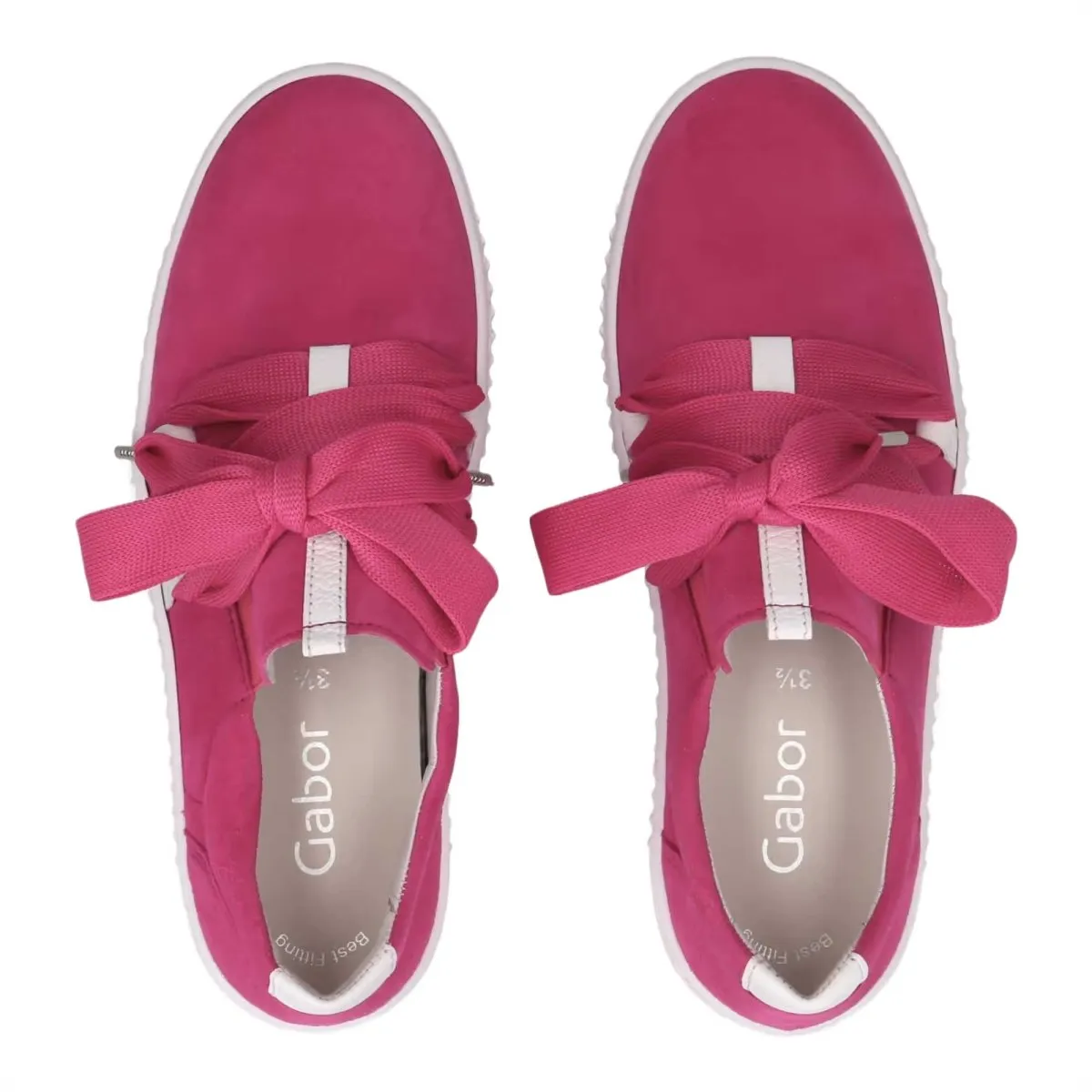 Gabor Damen 43.333.10 Rosa Wildleder Ox