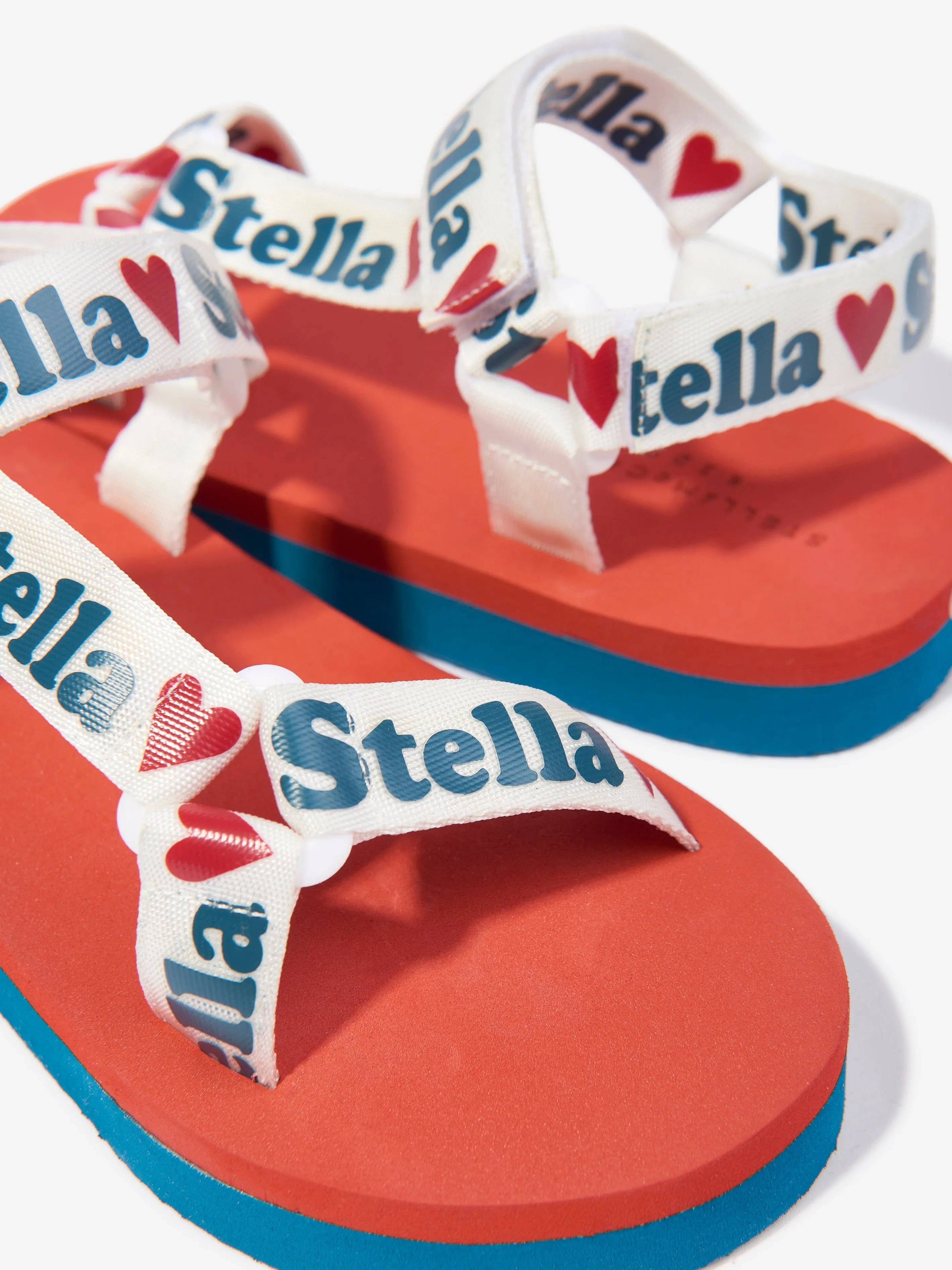 Mädchen Logo Band Sandalen in Mehrfarbig