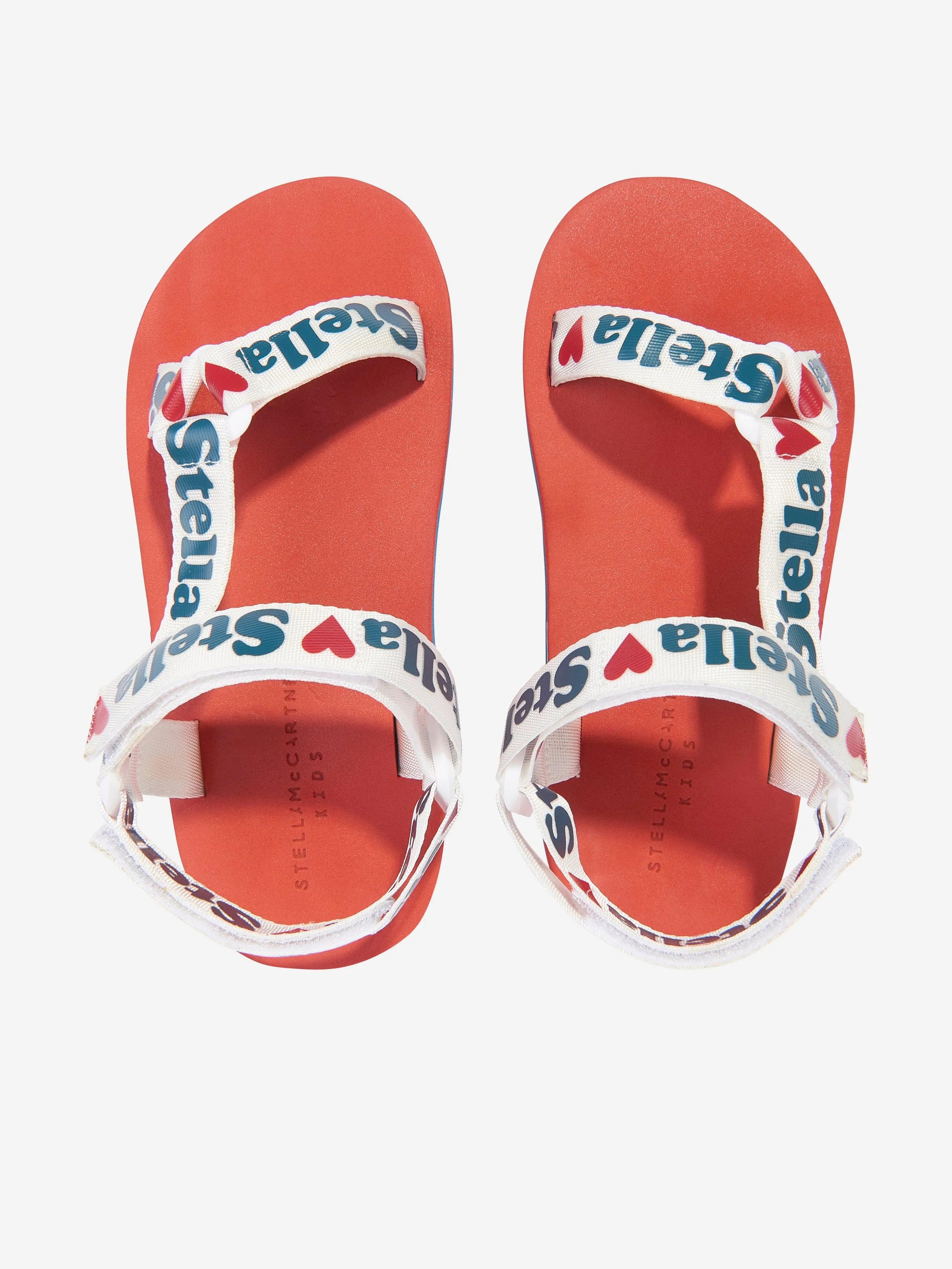 Mädchen Logo Band Sandalen in Mehrfarbig