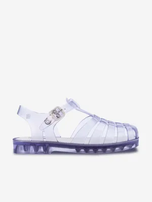Mädchen Besitz Sandalen in Blau