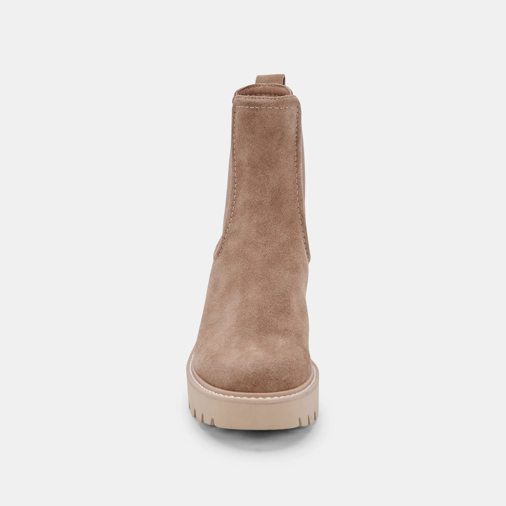 HAWK H20 WEITE BOOTIES PILZ WILDLEDER
