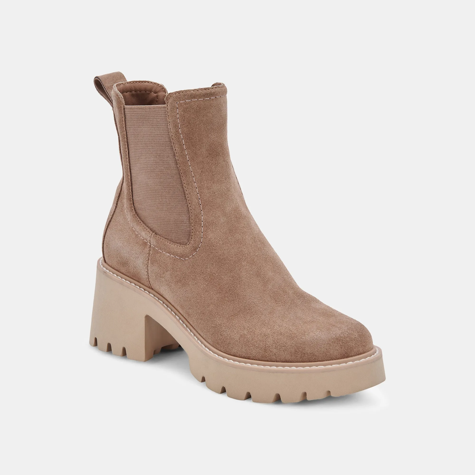 HAWK H20 WEITE BOOTIES PILZ WILDLEDER