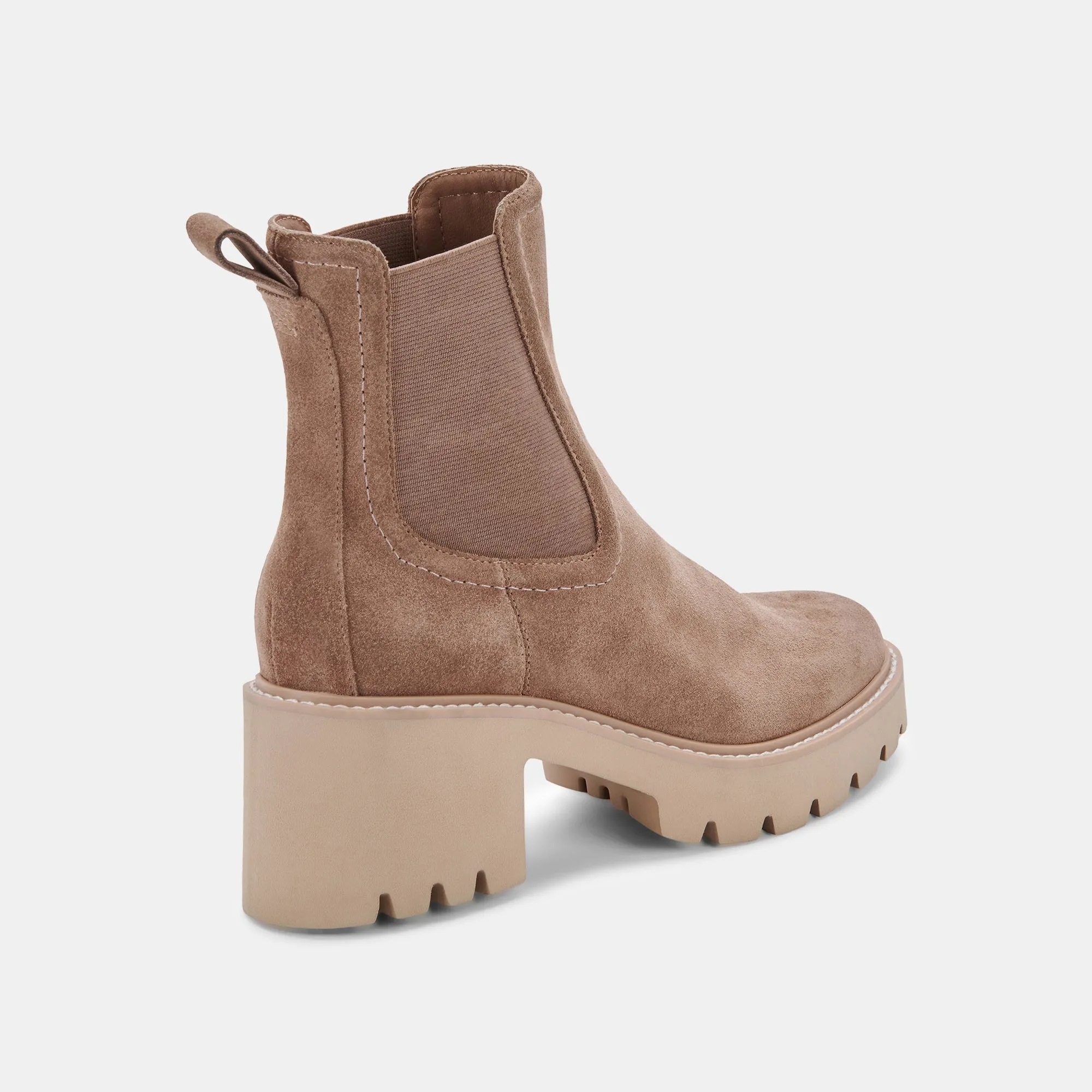 HAWK H20 WEITE BOOTIES PILZ WILDLEDER