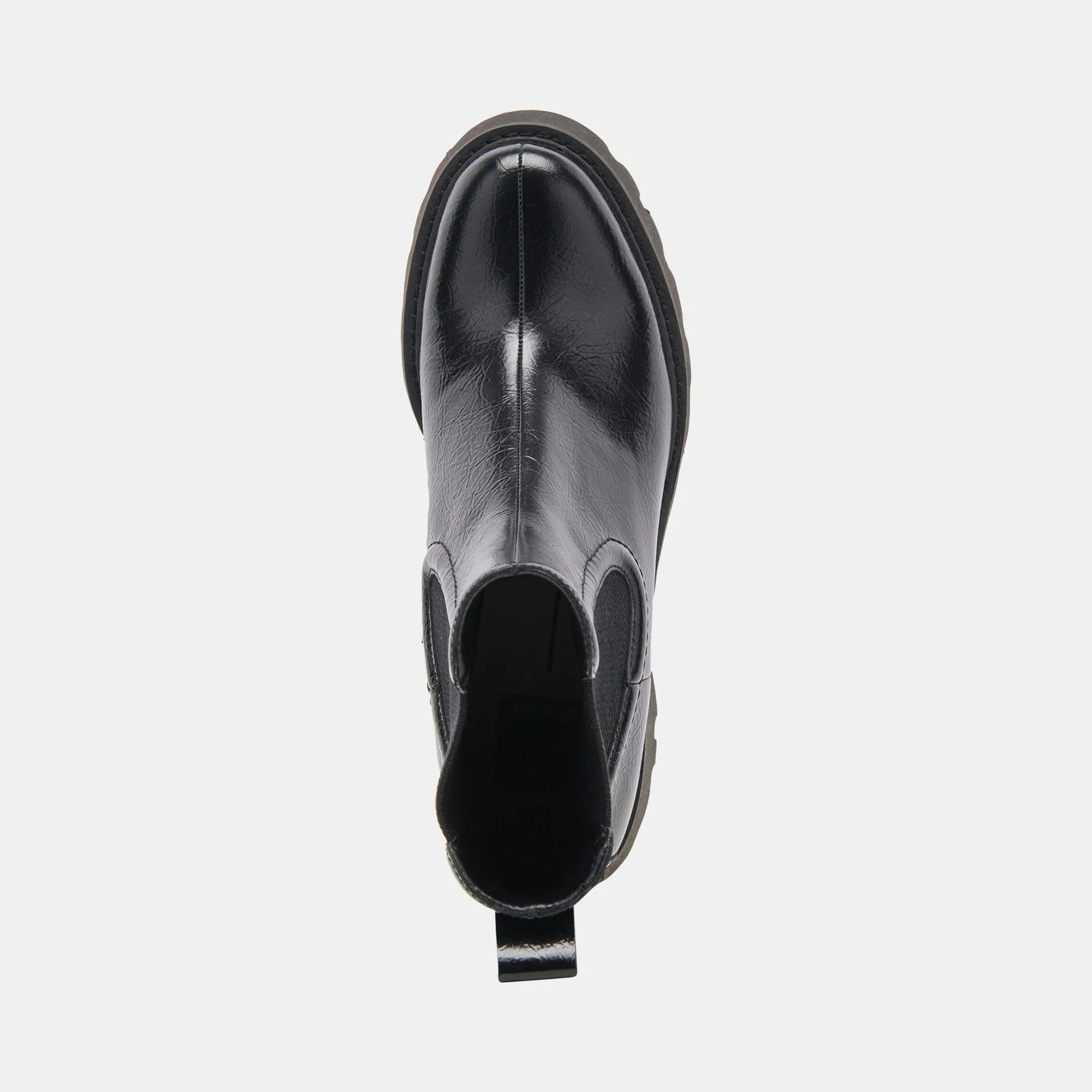HAWK H2O STIEFELETTEN MITTERNACHTSKRÄUSELUNG GLANZLEDER