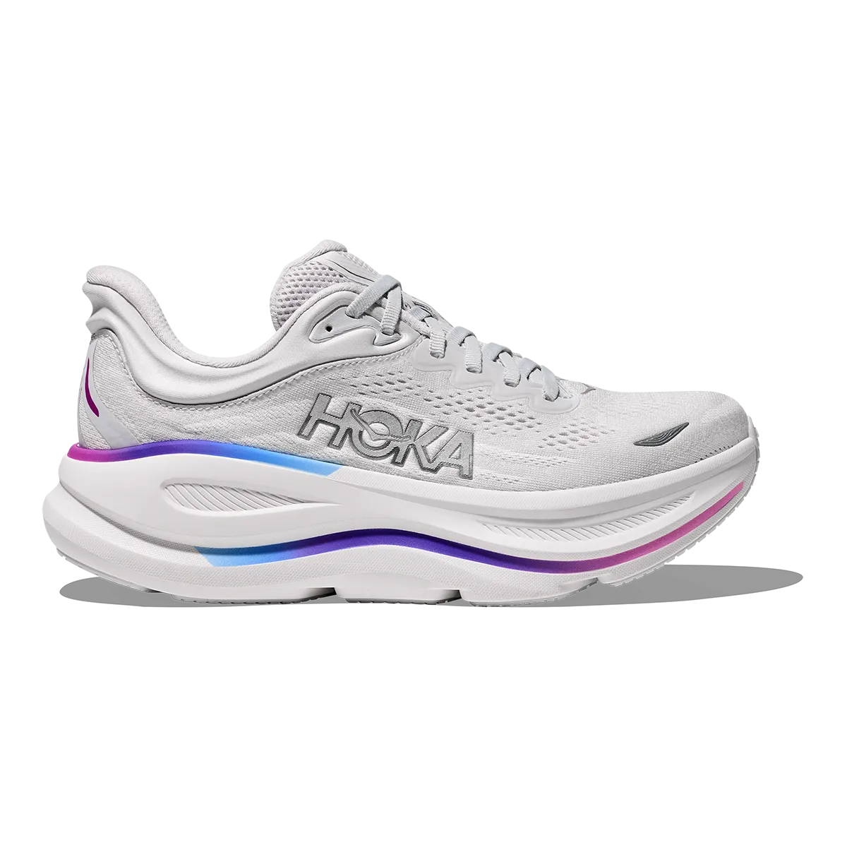Hoka Bondi 9 Kosmisch Grau - Weiß