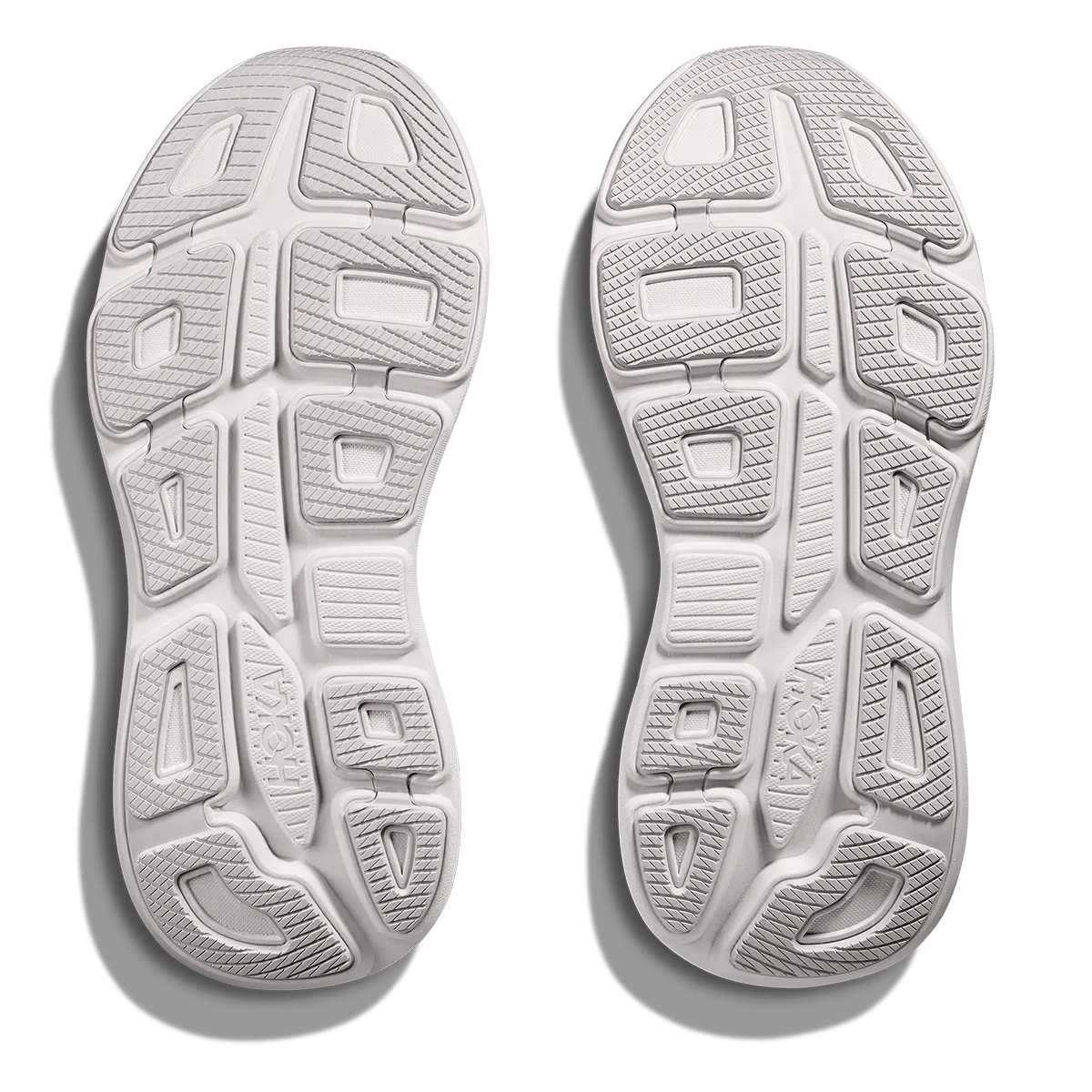 Hoka Bondi 9 Kosmisch Grau - Weiß