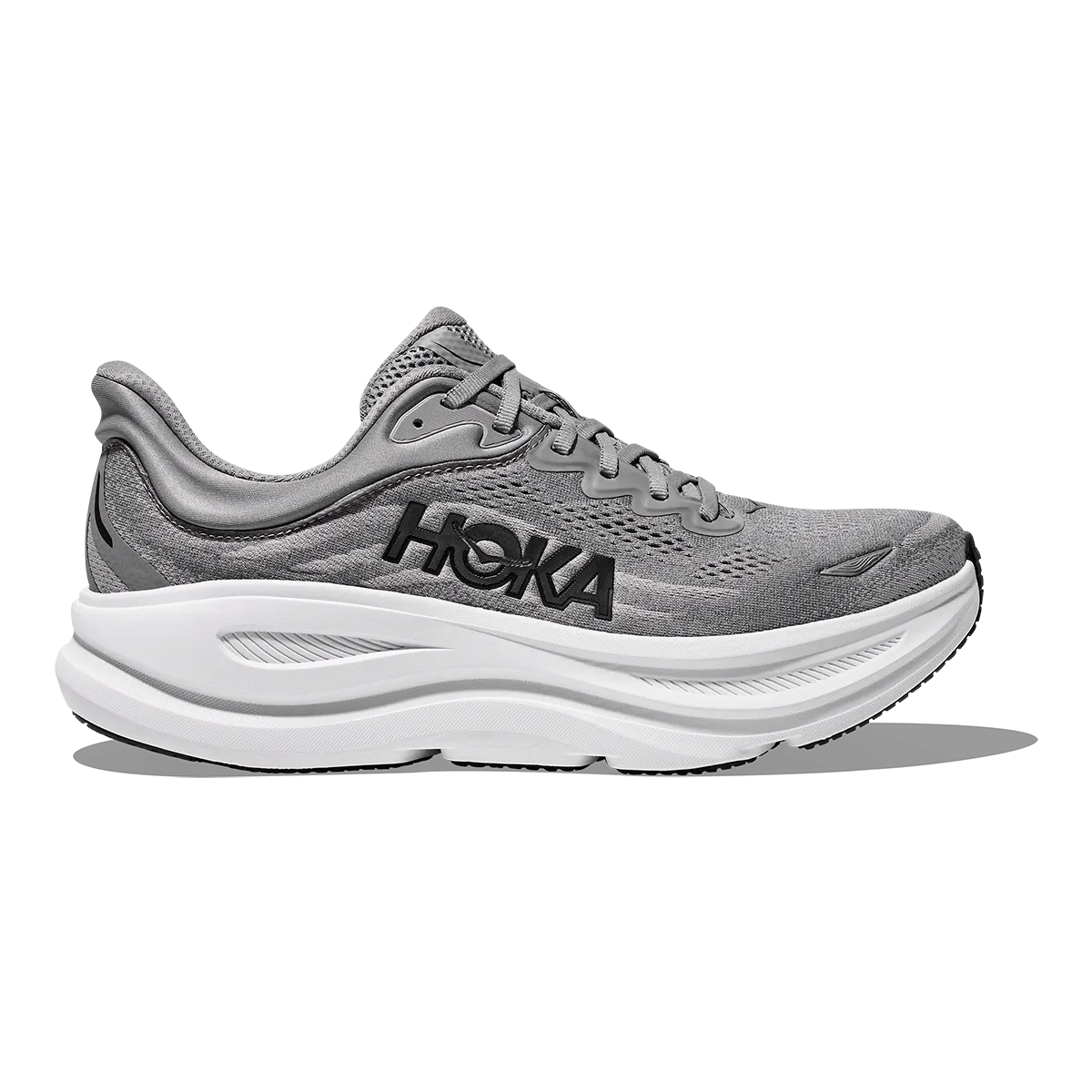 Hoka Bondi 9 Galaktisches Grau - Sternengrau