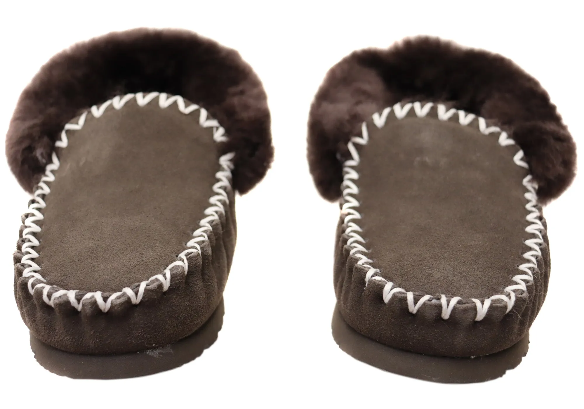 Hush Puppies Zottelige Bequeme Mokassin Hausschuhe für Herren Hush Puppies Schuhe