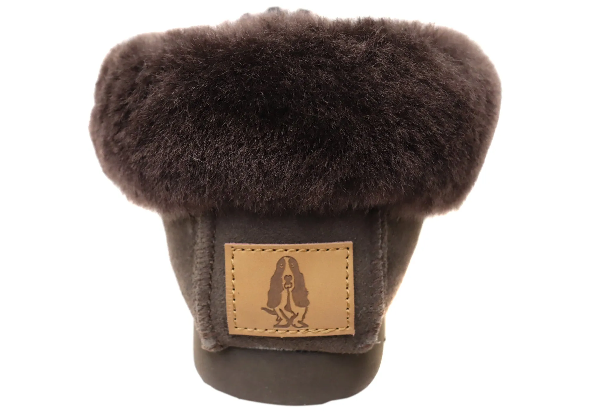 Hush Puppies Zottelige Bequeme Mokassin Hausschuhe für Herren Hush Puppies Schuhe