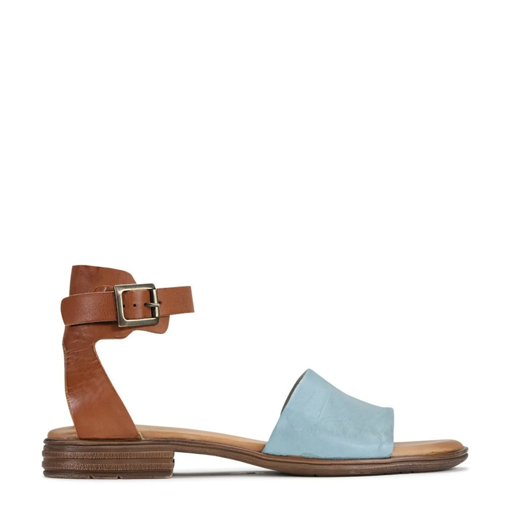 ILOS KNÖCHELRIEMEN. LEDERSANDALEN