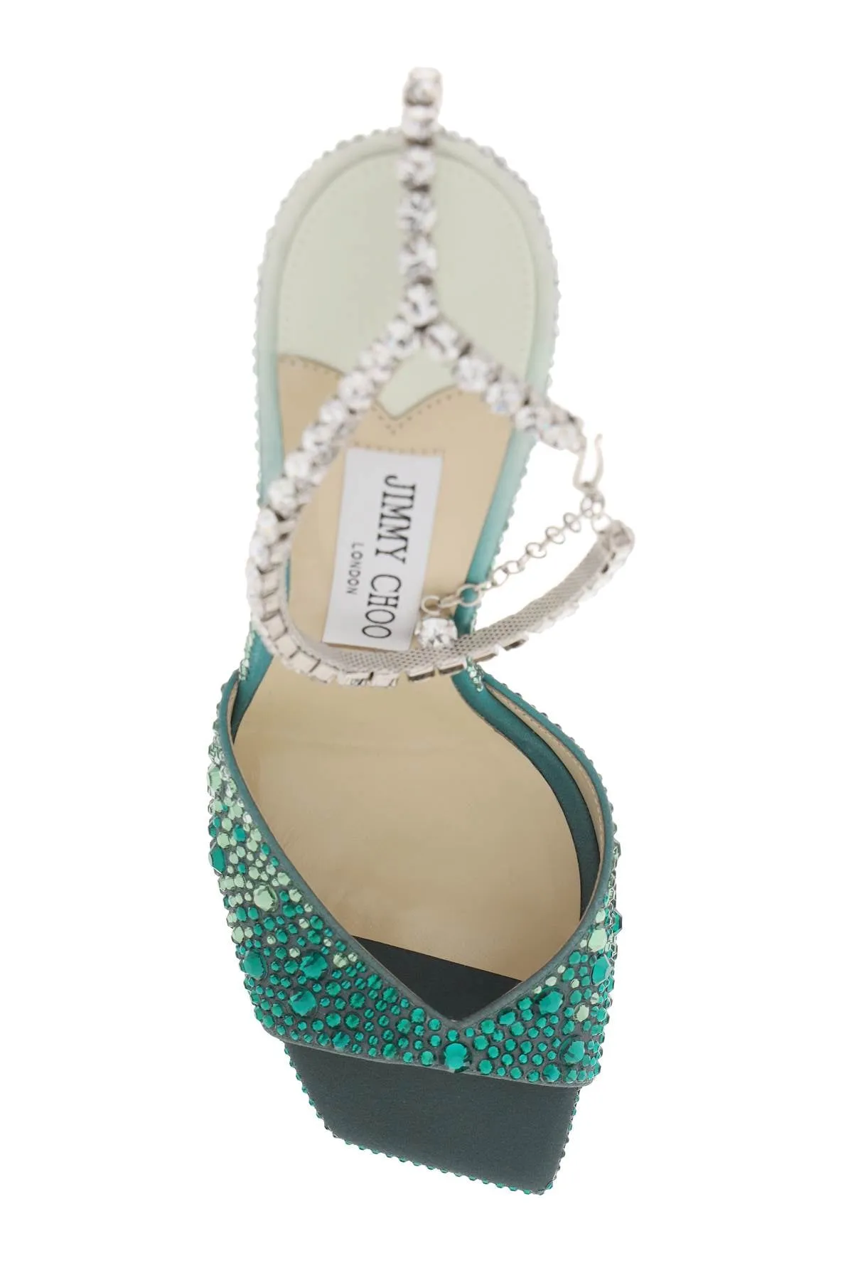 Jimmy Choo Damen Saeda 100 Sandalen mit Farbverlauf-Kristallen Schuhe_Jimmy-Choo