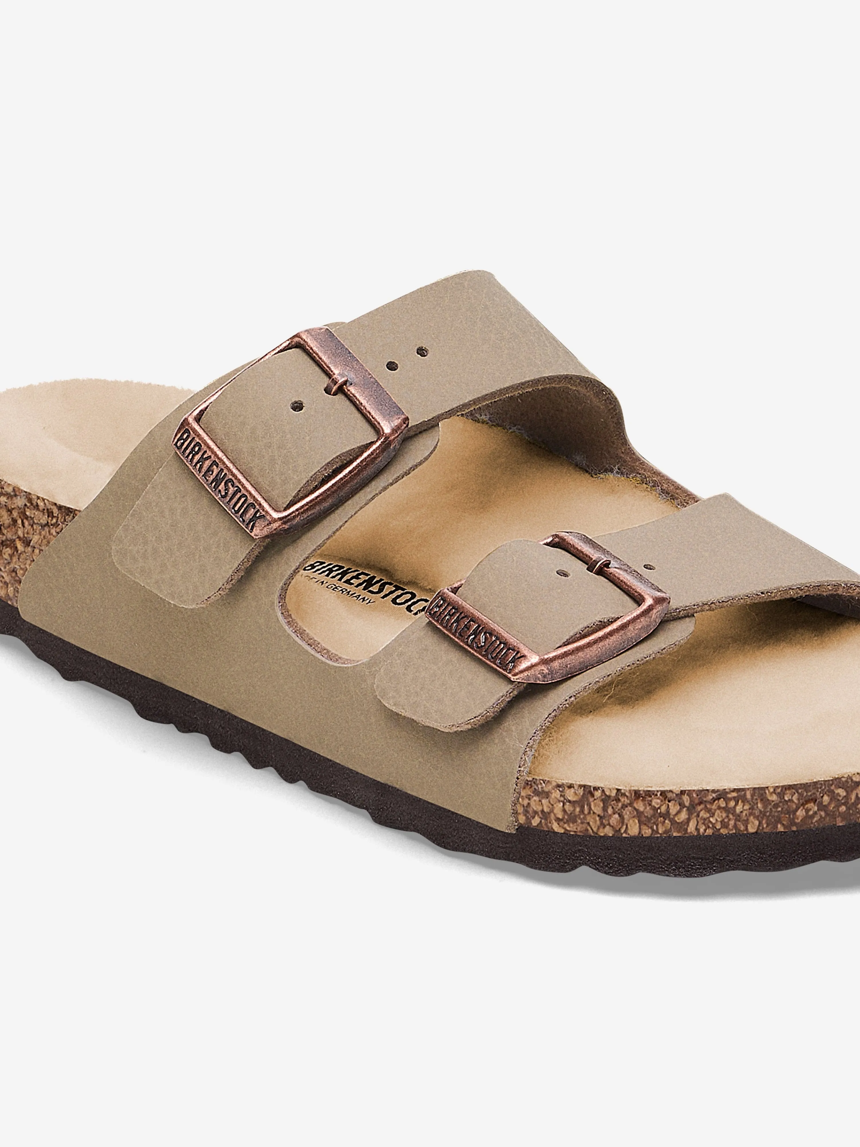 Kinder Arizona Shearling Sandalen in Beige
