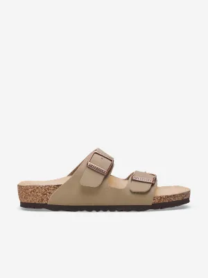 Kinder Arizona Shearling Sandalen in Beige