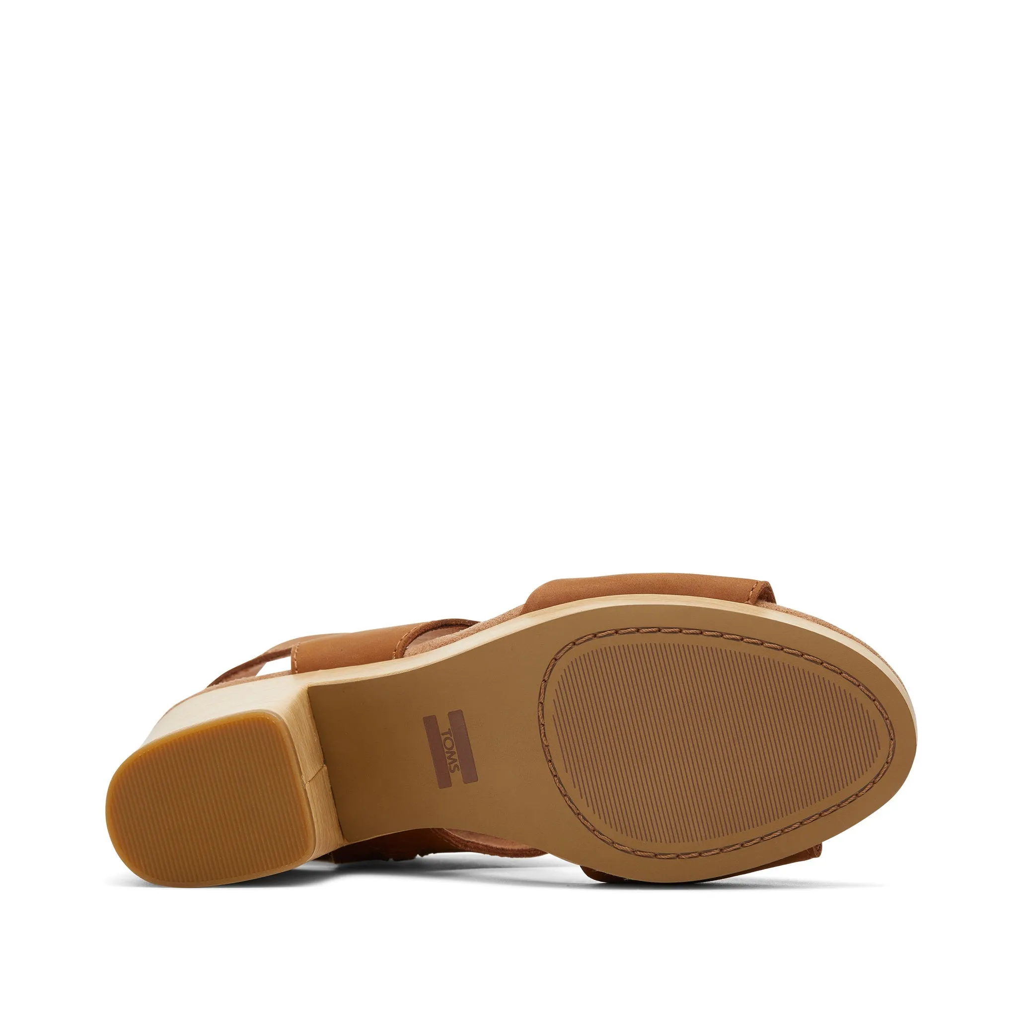 Majorca Leder Plateau-Sandalette