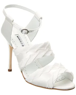 Manolo Blahnik Janada 105 Satin Sandalen_Manolo-Blahnik